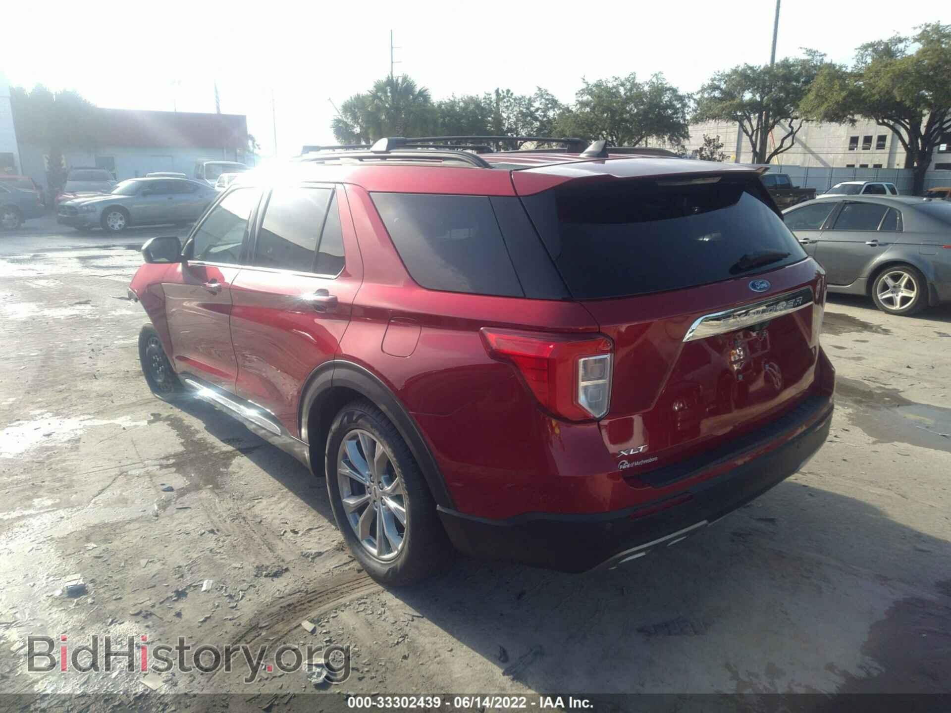 2021 FORD EXPLORER - VIN: 1FMSK7DH8MGA56403 - Фото 3