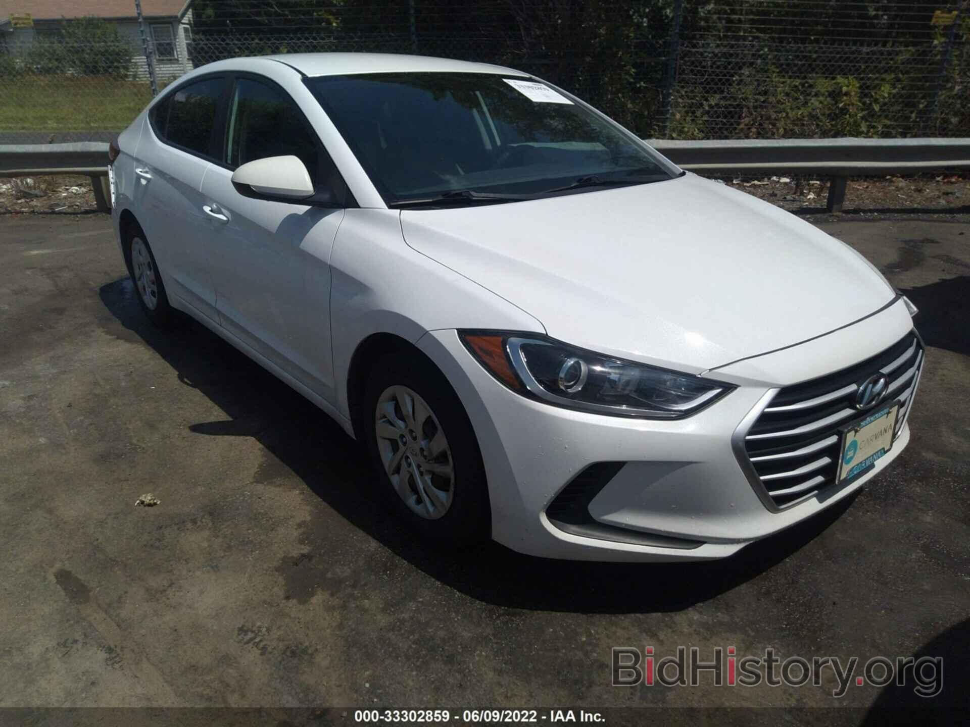 Photo 5NPD74LF0HH122859 - HYUNDAI ELANTRA 2017