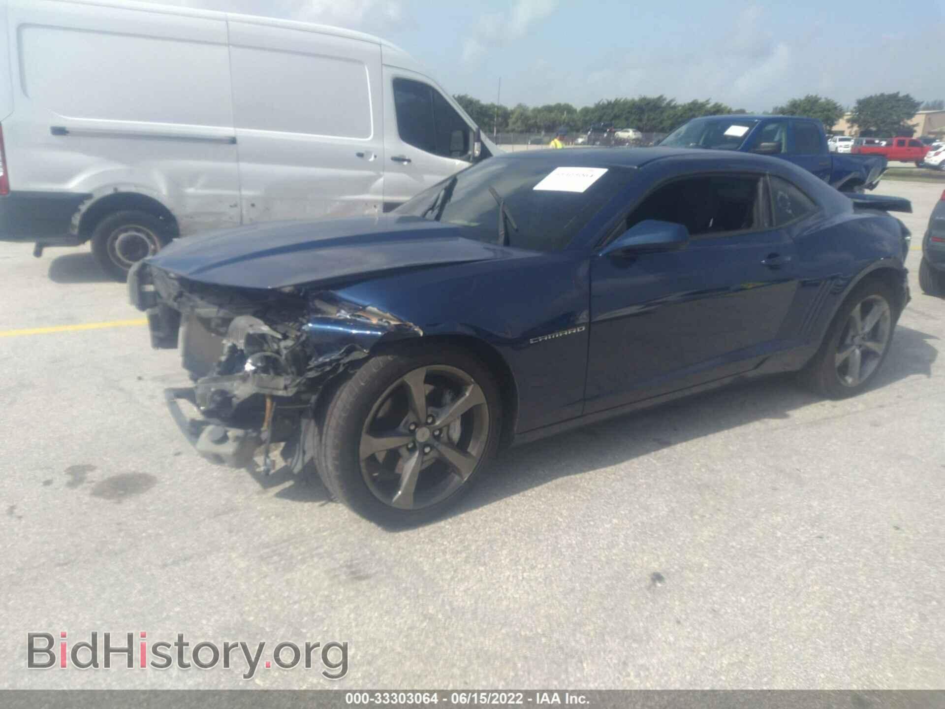 2013 CHEVROLET CAMARO - VIN: 2G1FJ1EJ5D9236873 - Фото 2