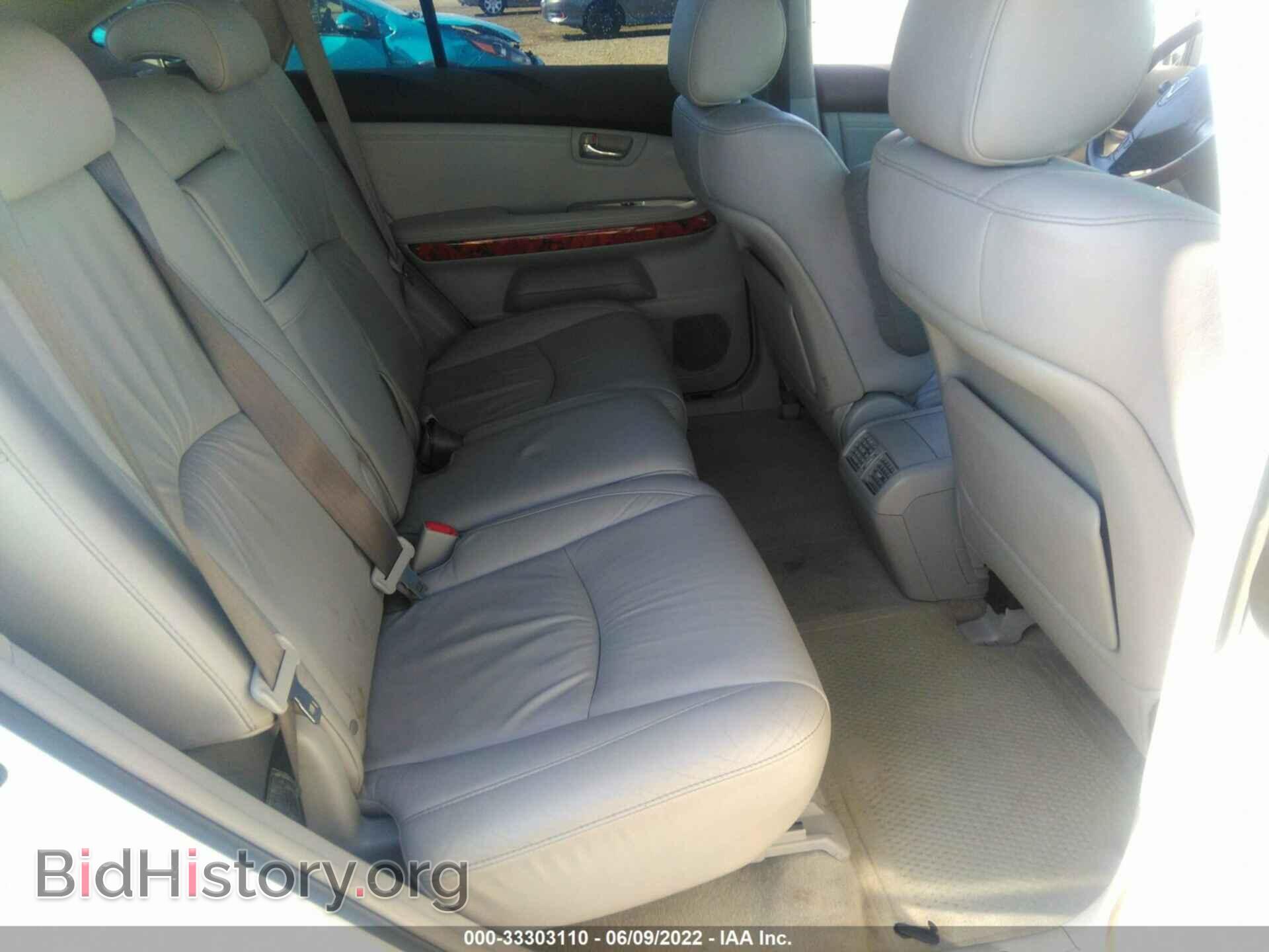 2007 LEXUS RX 350 - VIN: 2T2GK31U57C011020 - Фото 8