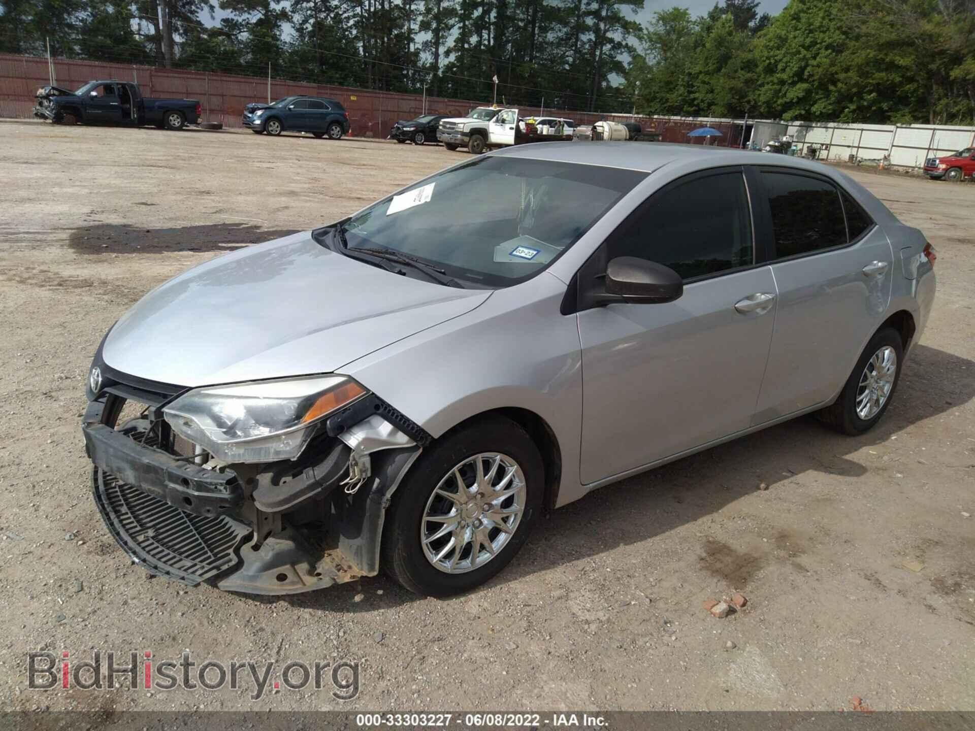2014 TOYOTA COROLLA - VIN: 5YFBURHEXEP141768 - Фото 2