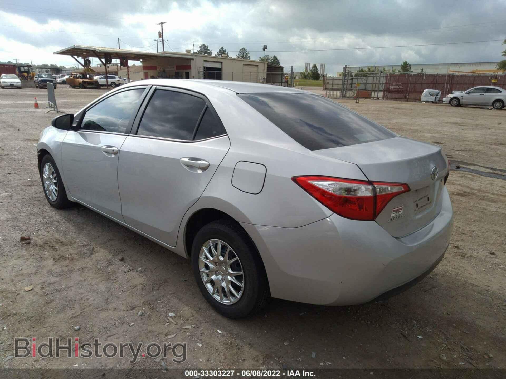 2014 TOYOTA COROLLA - VIN: 5YFBURHEXEP141768 - Фото 3