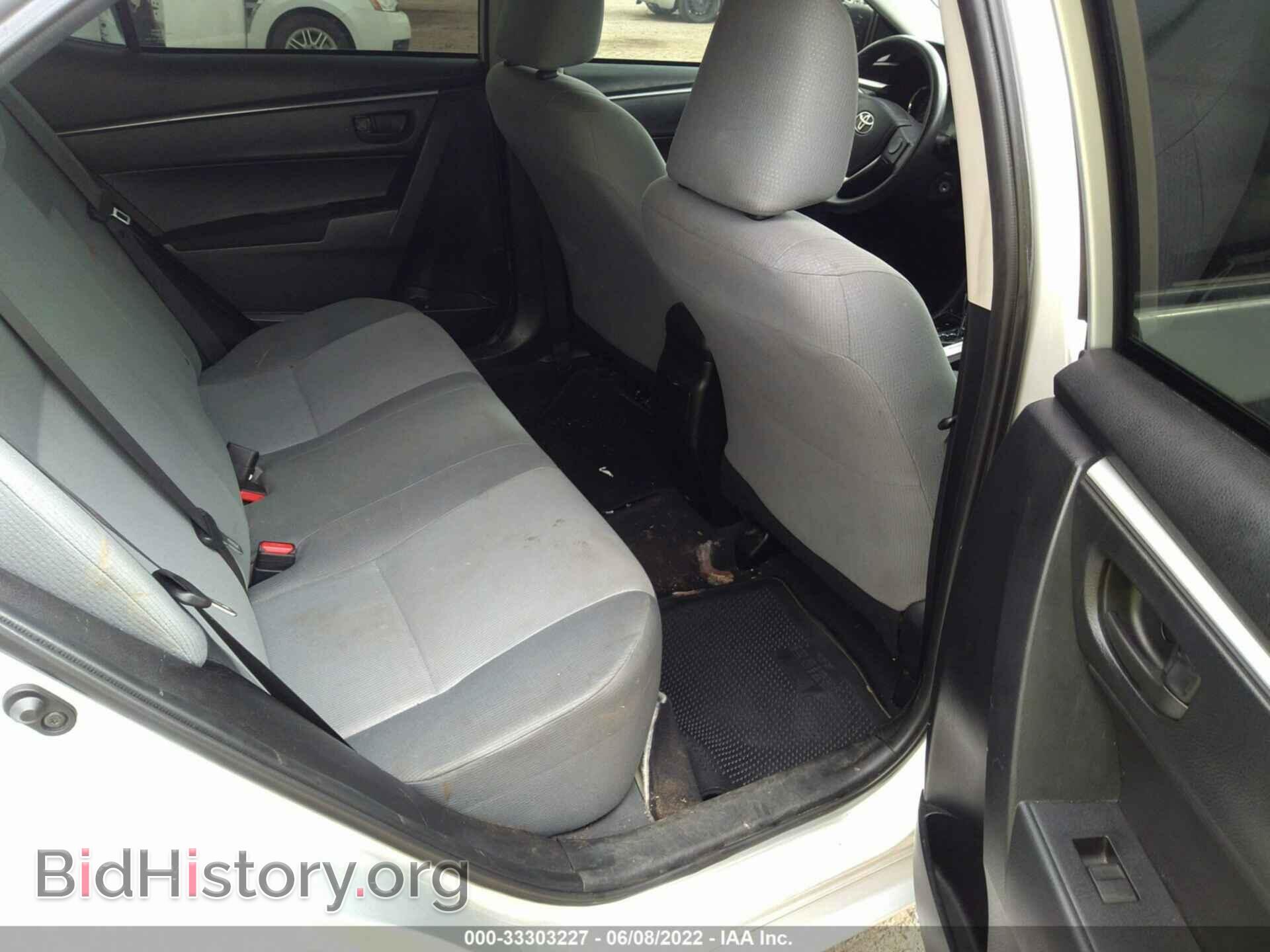 2014 TOYOTA COROLLA - VIN: 5YFBURHEXEP141768 - Фото 8