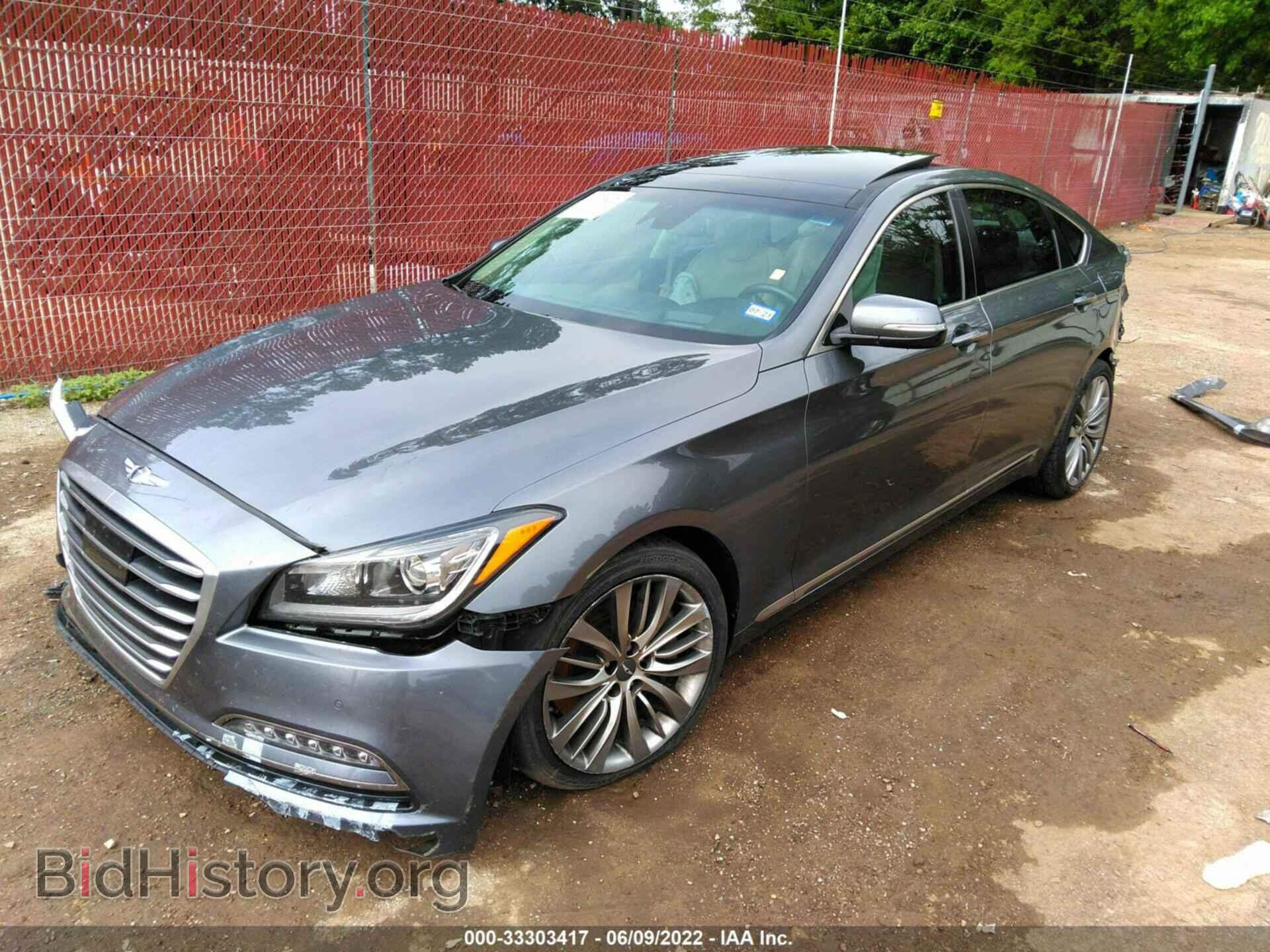 2017 GENESIS G80 - VIN: KMHGN4JF0HU178159 - Фото 2