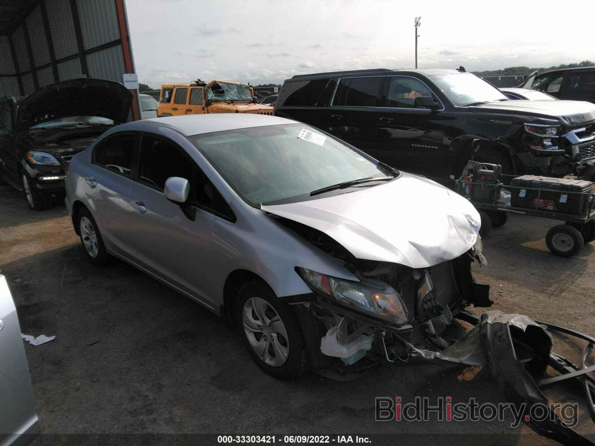 Photo 2HGFB2F56DH567416 - HONDA CIVIC SDN 2013