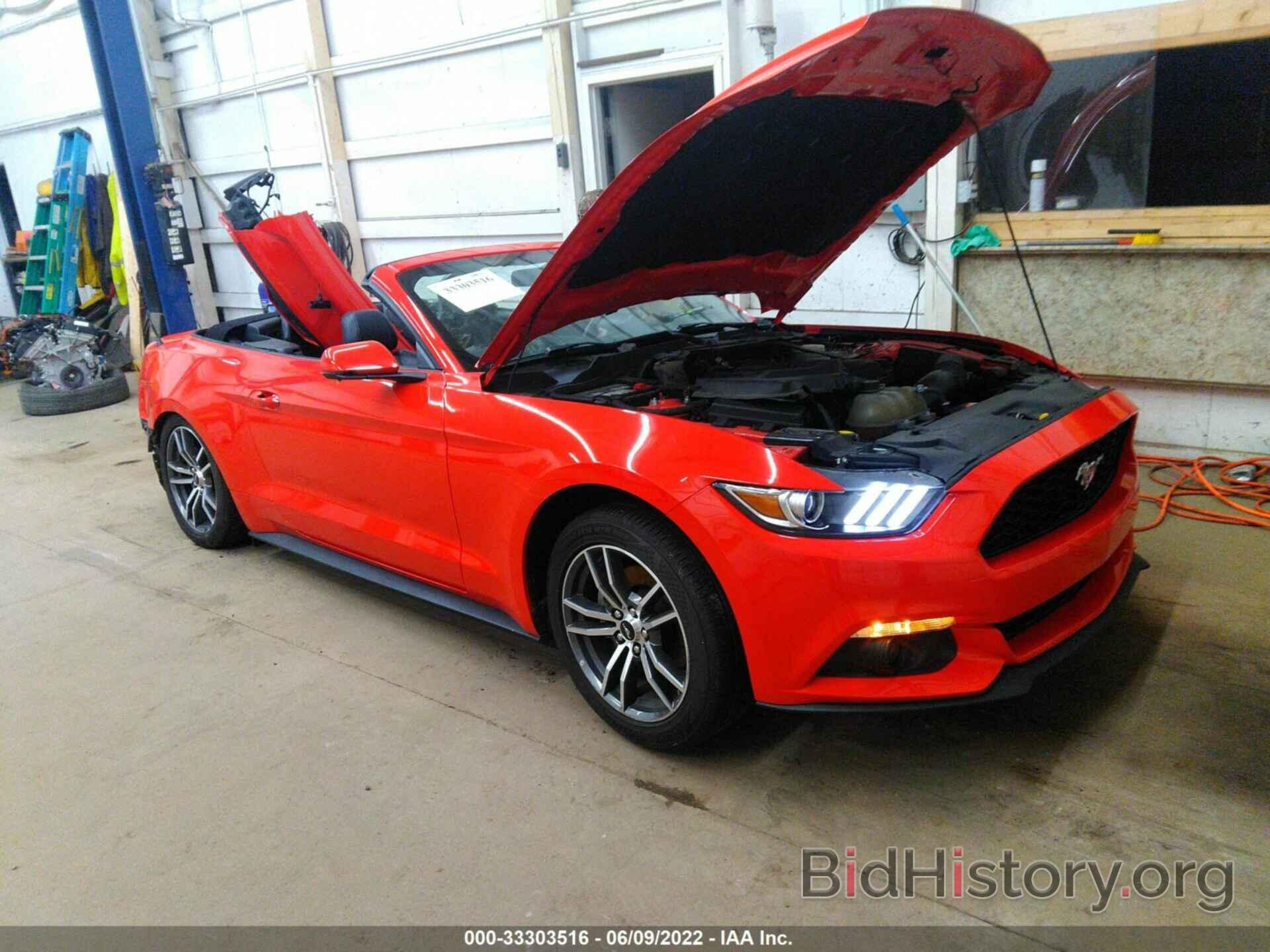 Photo 1FATP8UH7H5287414 - FORD MUSTANG 2017