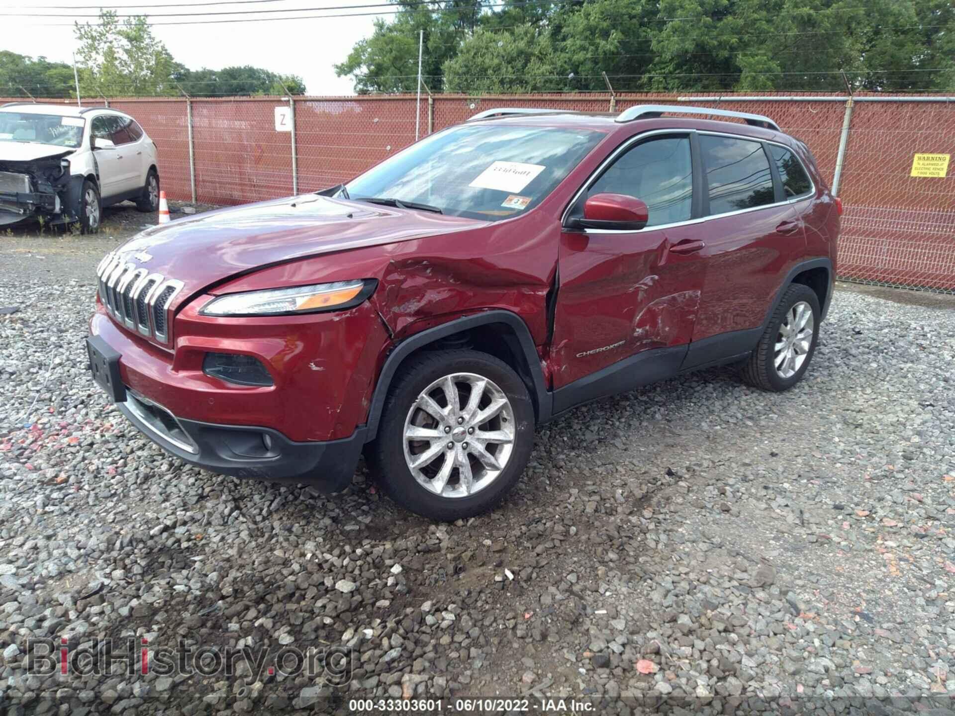 2015 JEEP CHEROKEE - VIN: 1C4PJLDB2FW696343 - Фото 2
