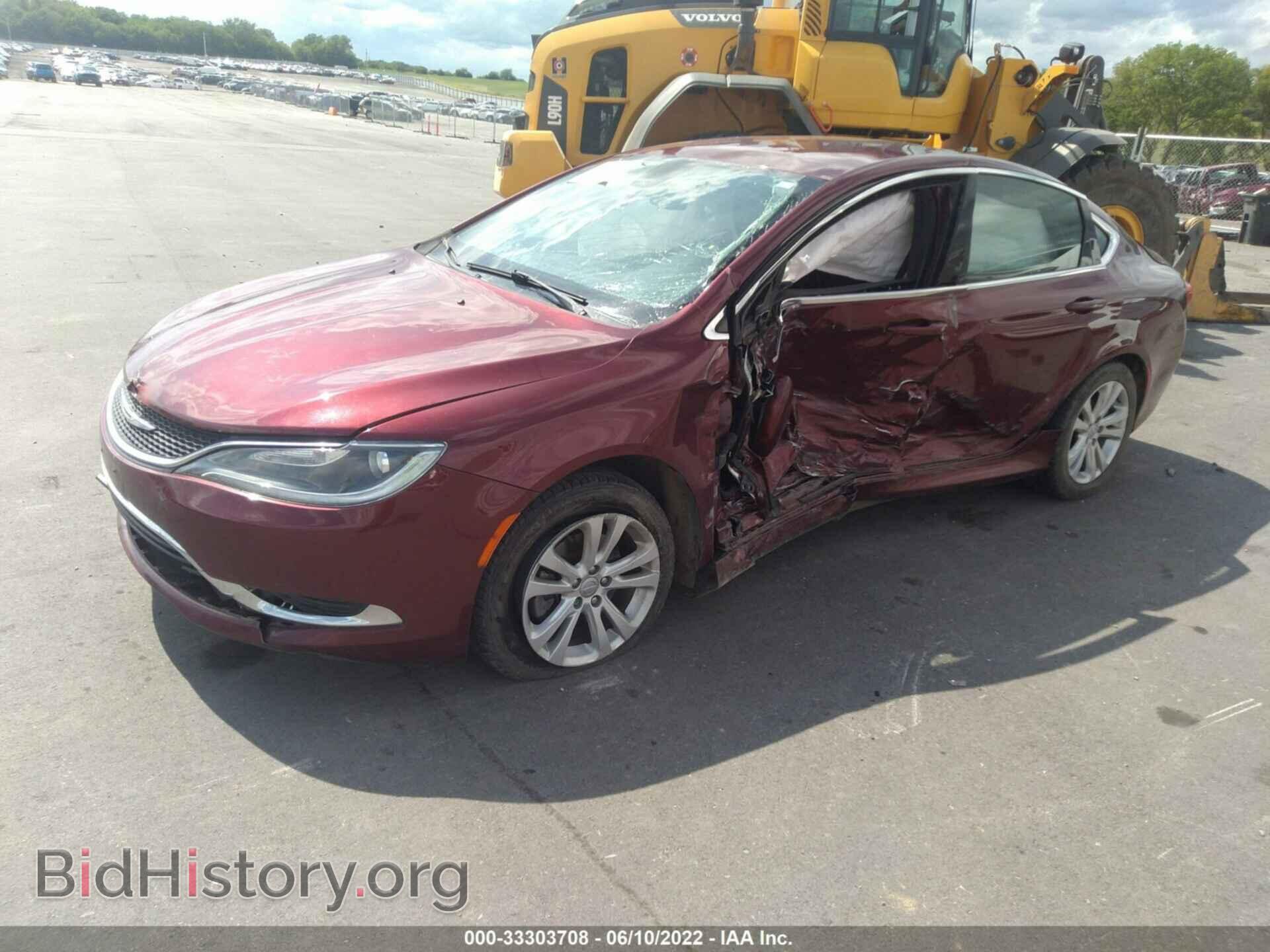 2015 CHRYSLER 200 - VIN: 1C3CCCAB6FN562524 - Фото 2