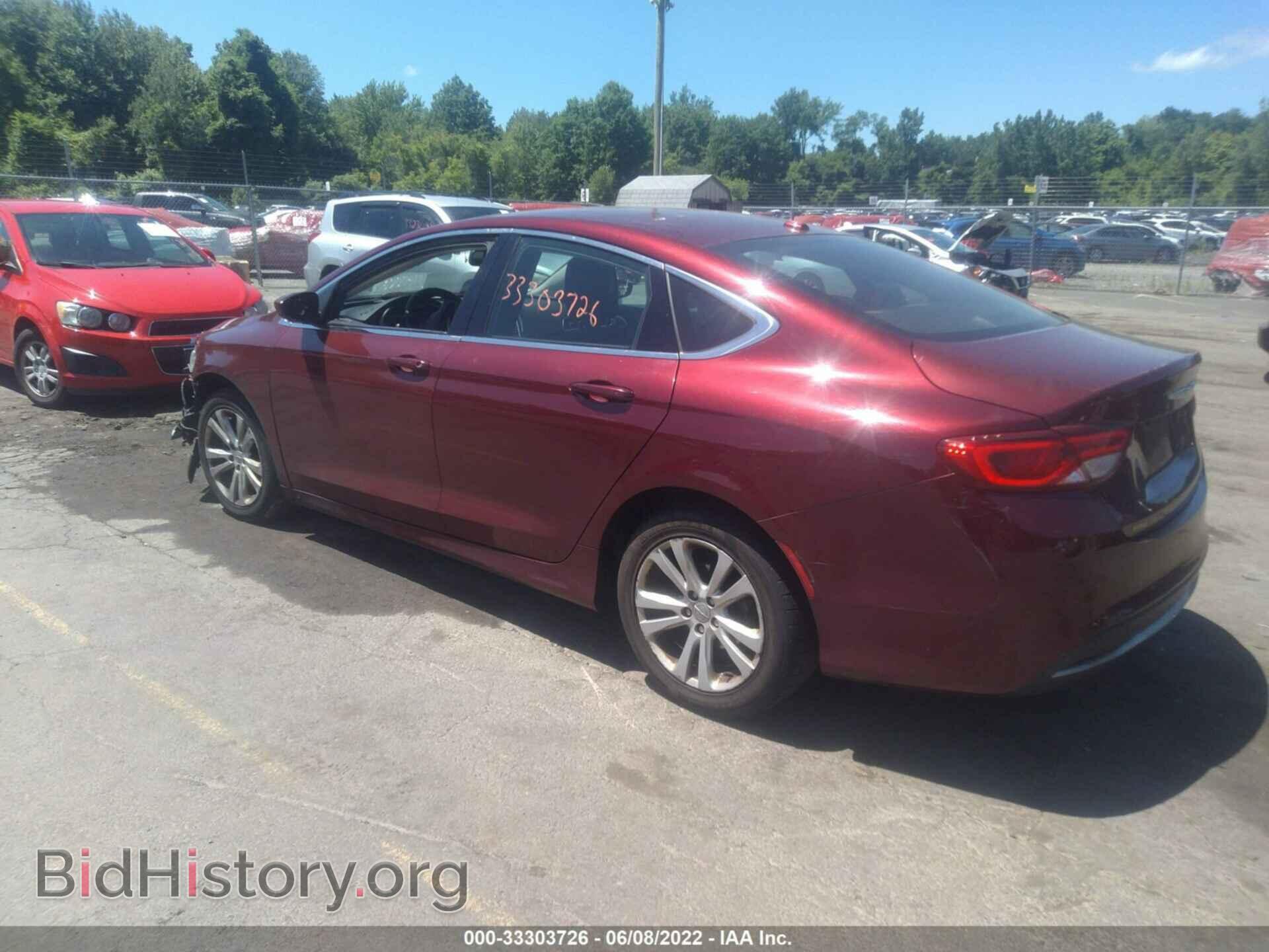 2016 CHRYSLER 200 - VIN: 1C3CCCAB7GN154521 - Фото 3
