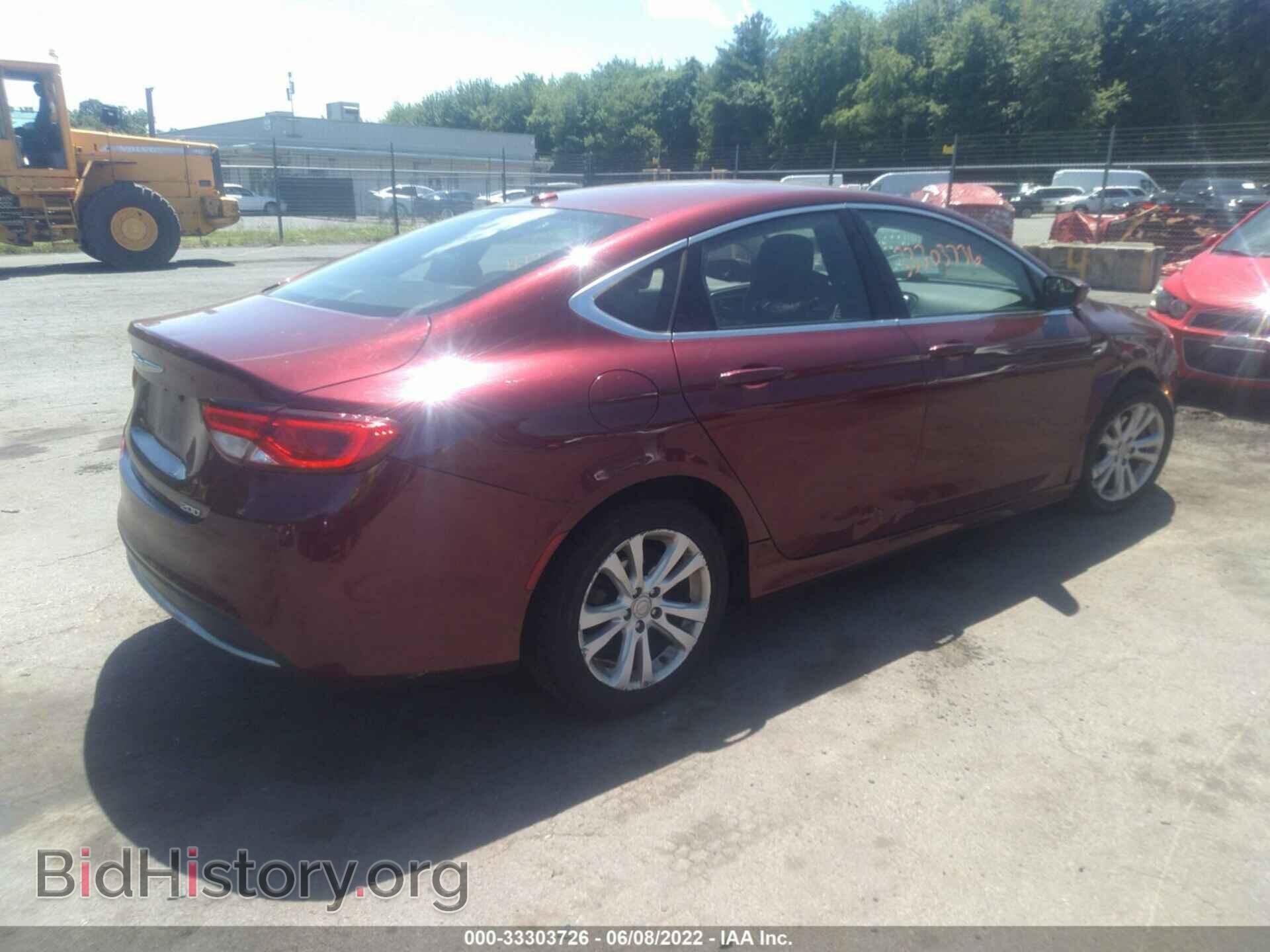 2016 CHRYSLER 200 - VIN: 1C3CCCAB7GN154521 - Фото 4