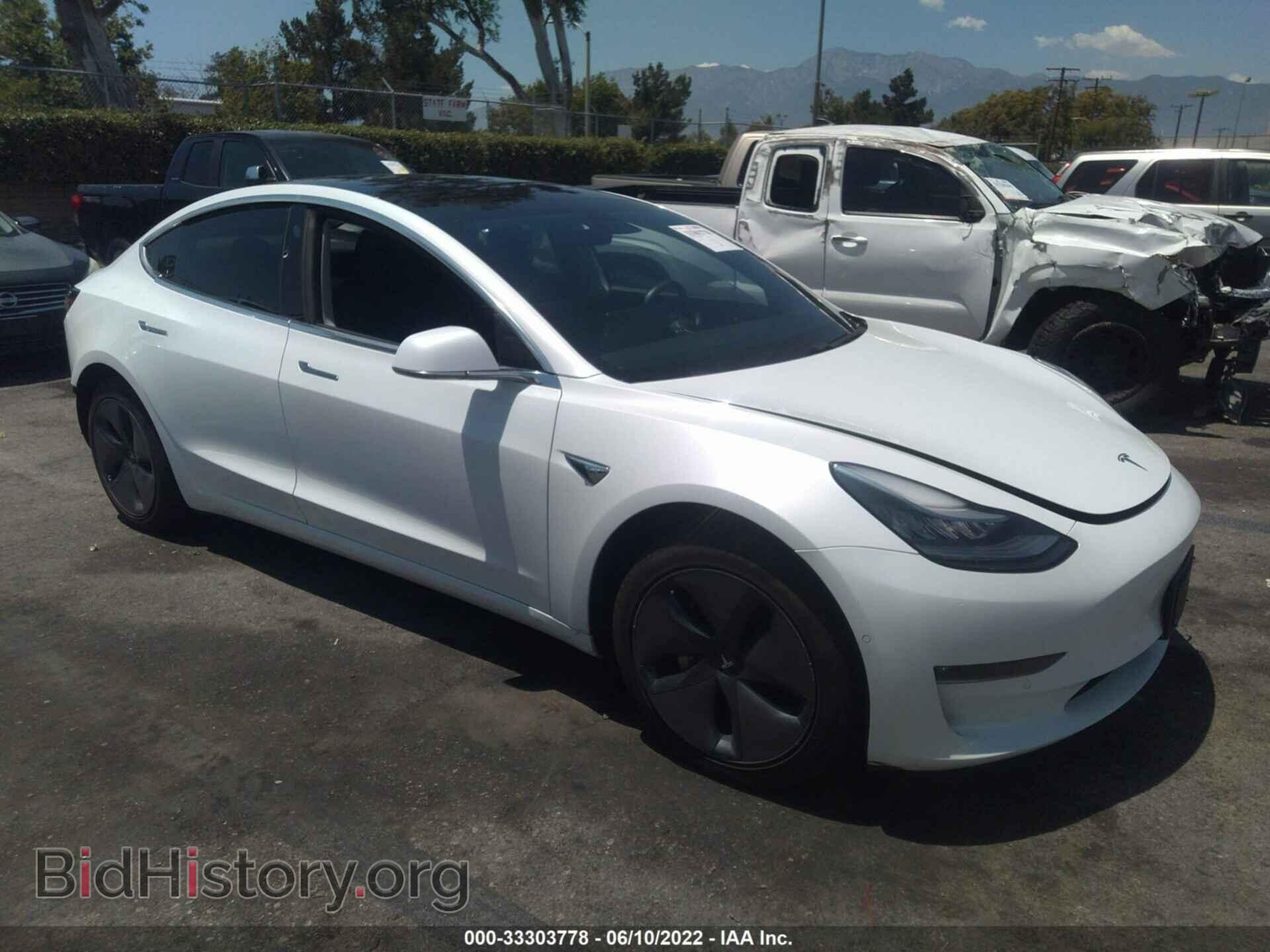 Photo 5YJ3E1EA2JF051878 - TESLA MODEL 3 2018