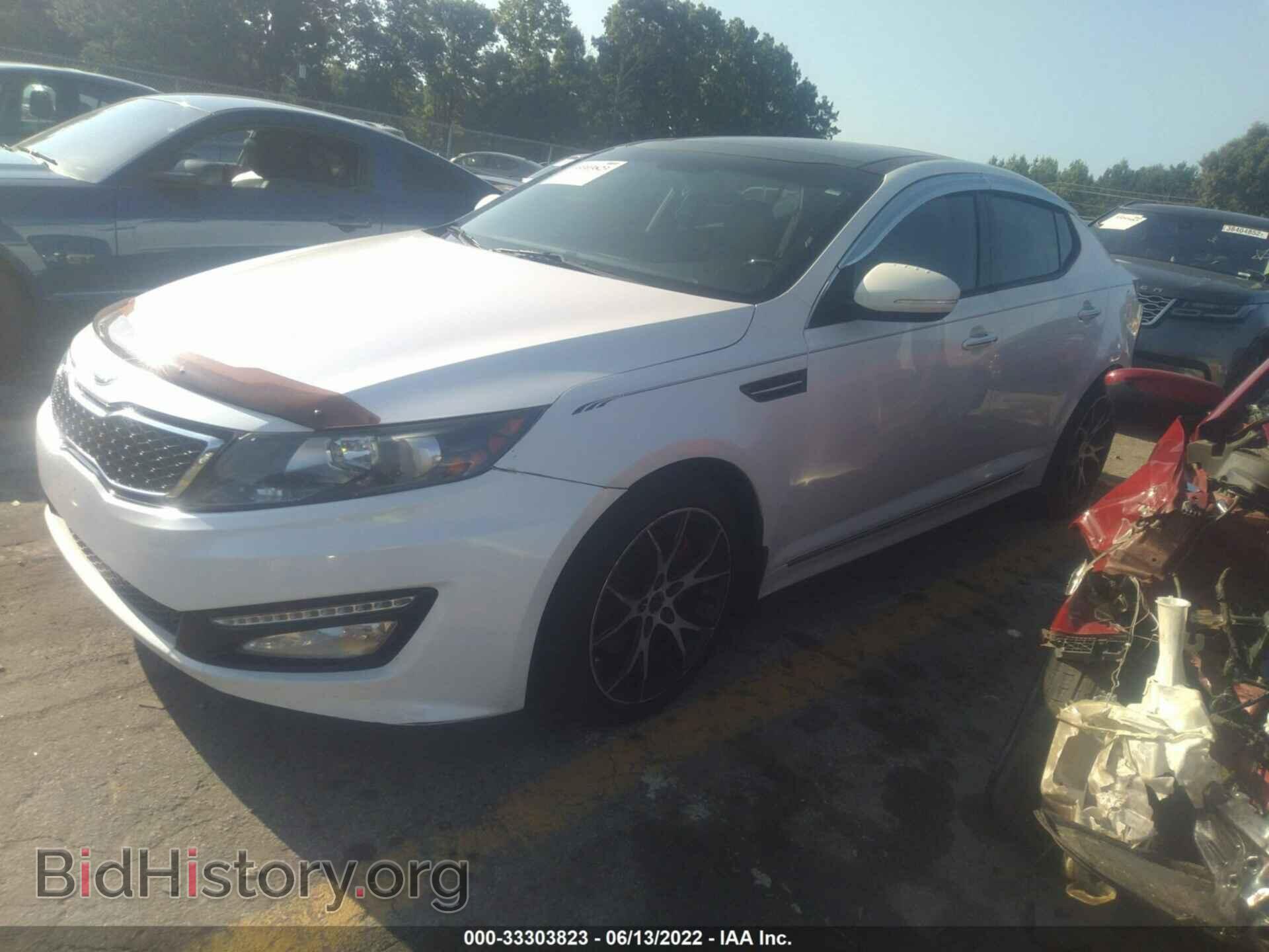 2013 KIA OPTIMA - VIN: 5XXGR4A62DG091243 - Фото 2