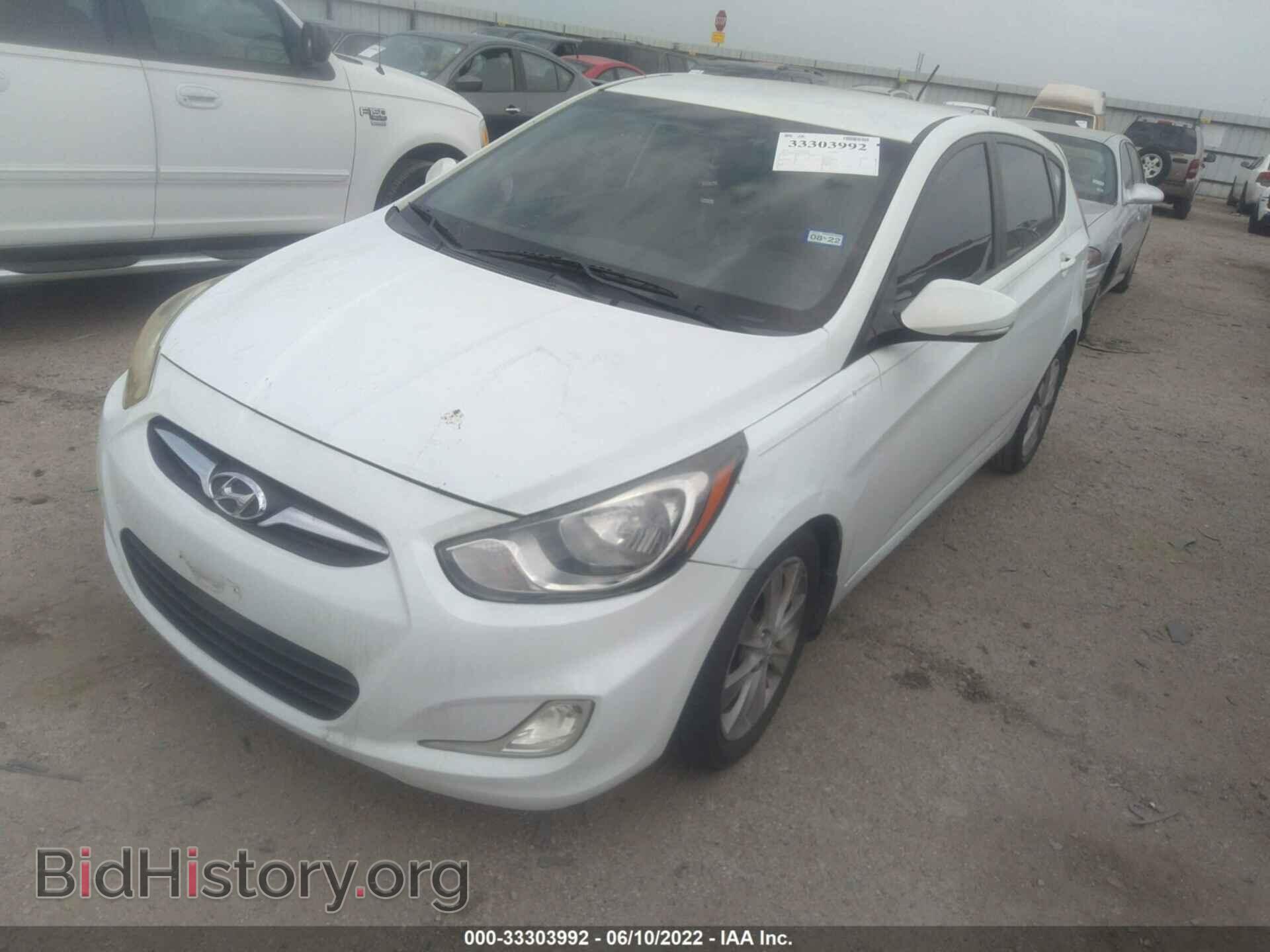 2013 HYUNDAI ACCENT - VIN: KMHCU5AE4DU068868 - Фото 2