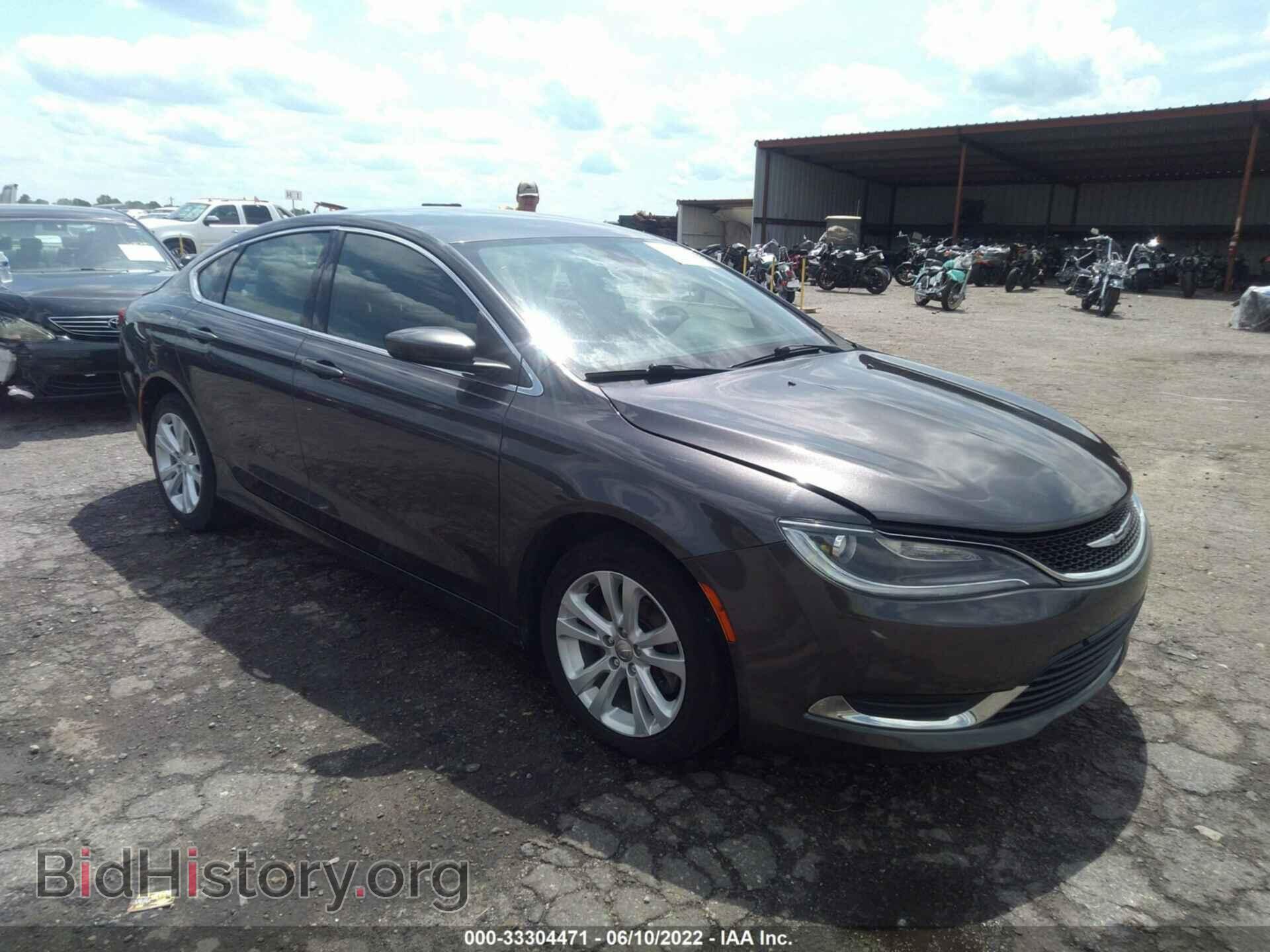 Фотография 1C3CCCAB8GN113251 - CHRYSLER 200 2016
