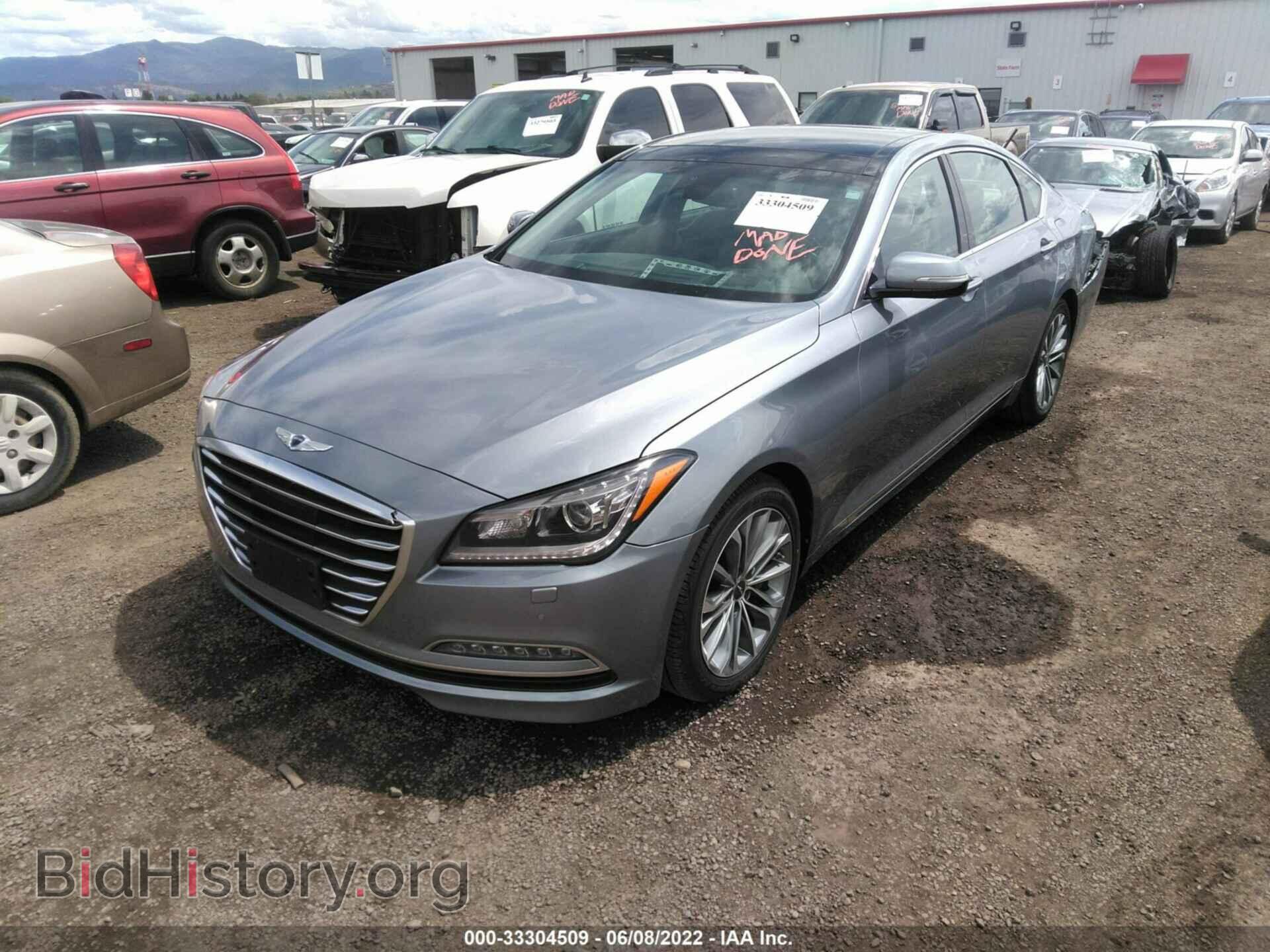 2017 GENESIS G80 - VIN: KMHGN4JEXHU185532 - Фото 2