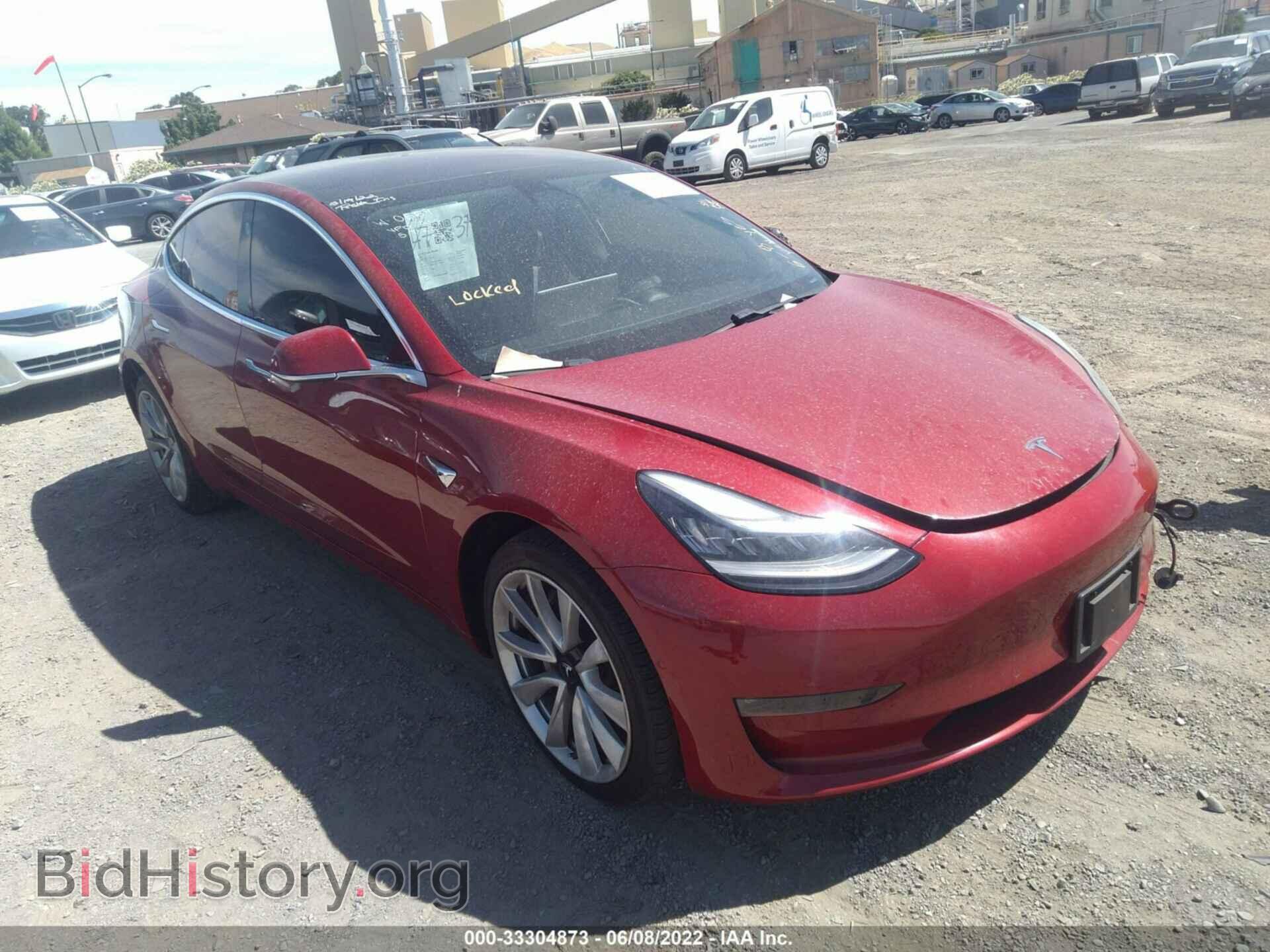 Photo 5YJ3E1EA7JF032131 - TESLA MODEL 3 2018