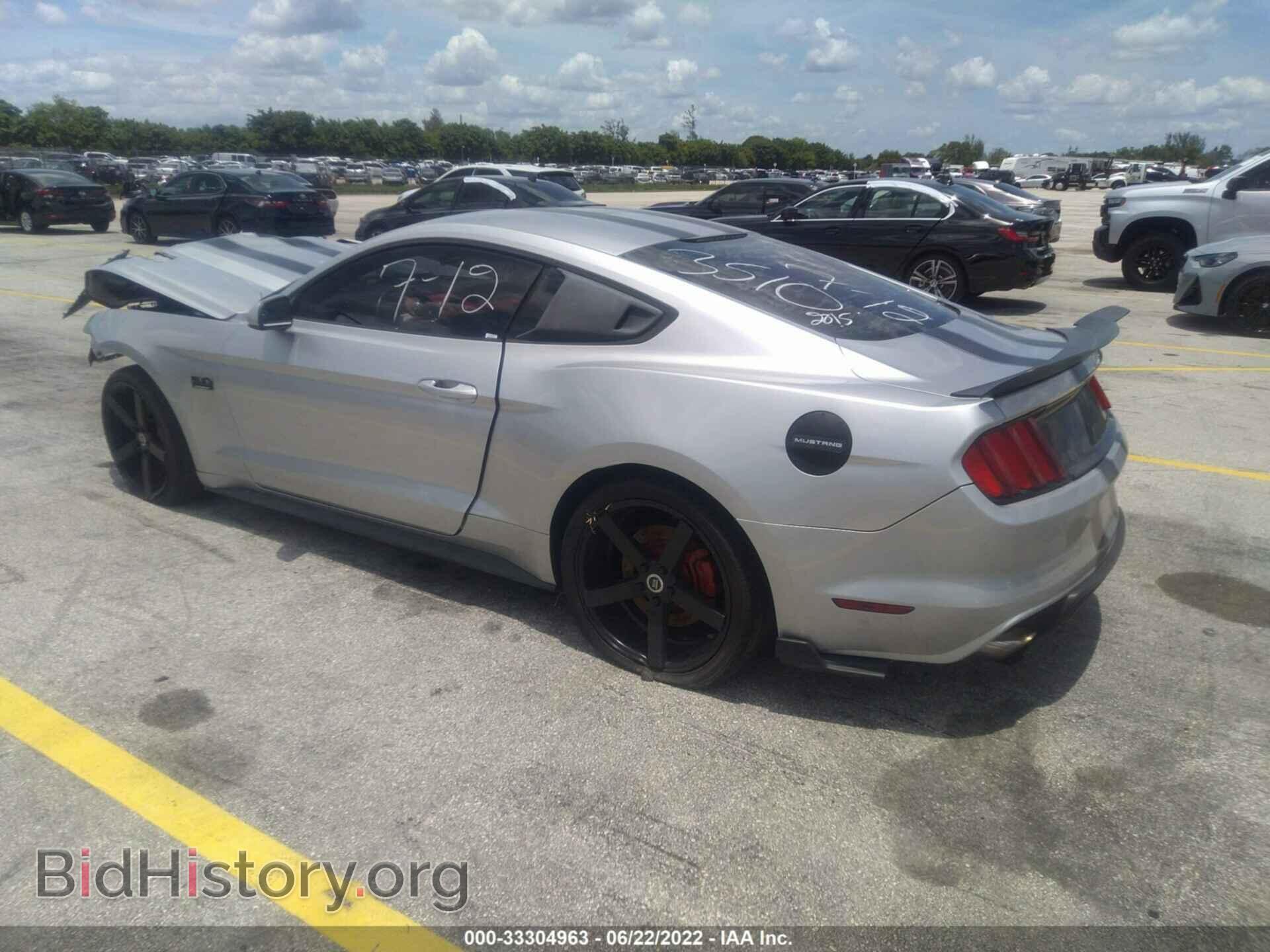 2015 FORD MUSTANG - VIN: 1FA6P8CF2F5423510 - Фото 3