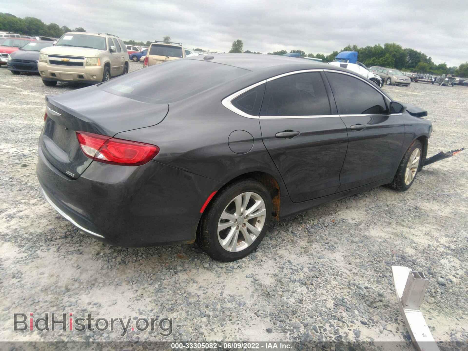2015 CHRYSLER 200 - VIN: 1C3CCCAB2FN675600 - Фото 4
