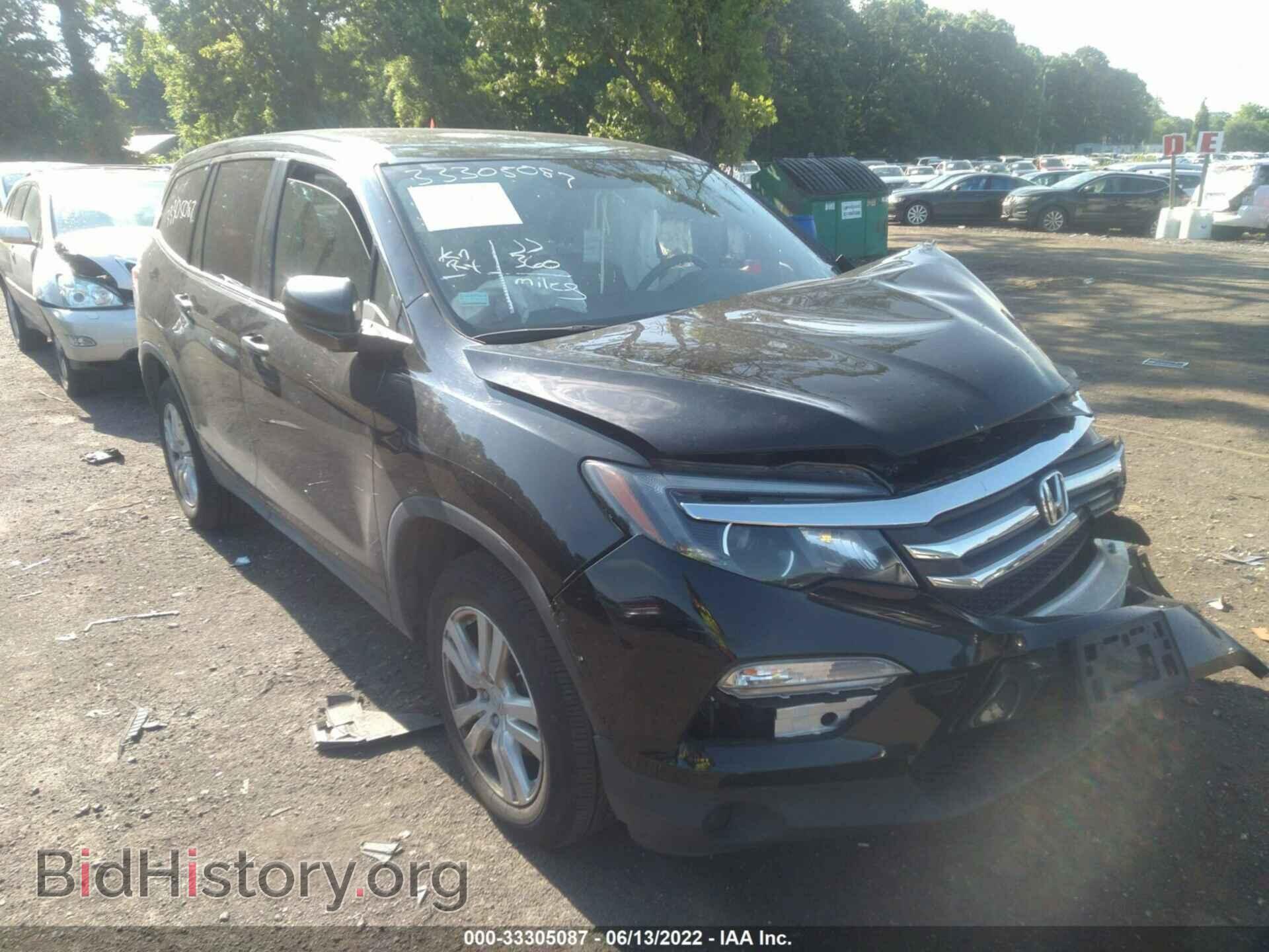 Photo 5FNYF6H10HB088451 - HONDA PILOT 2017