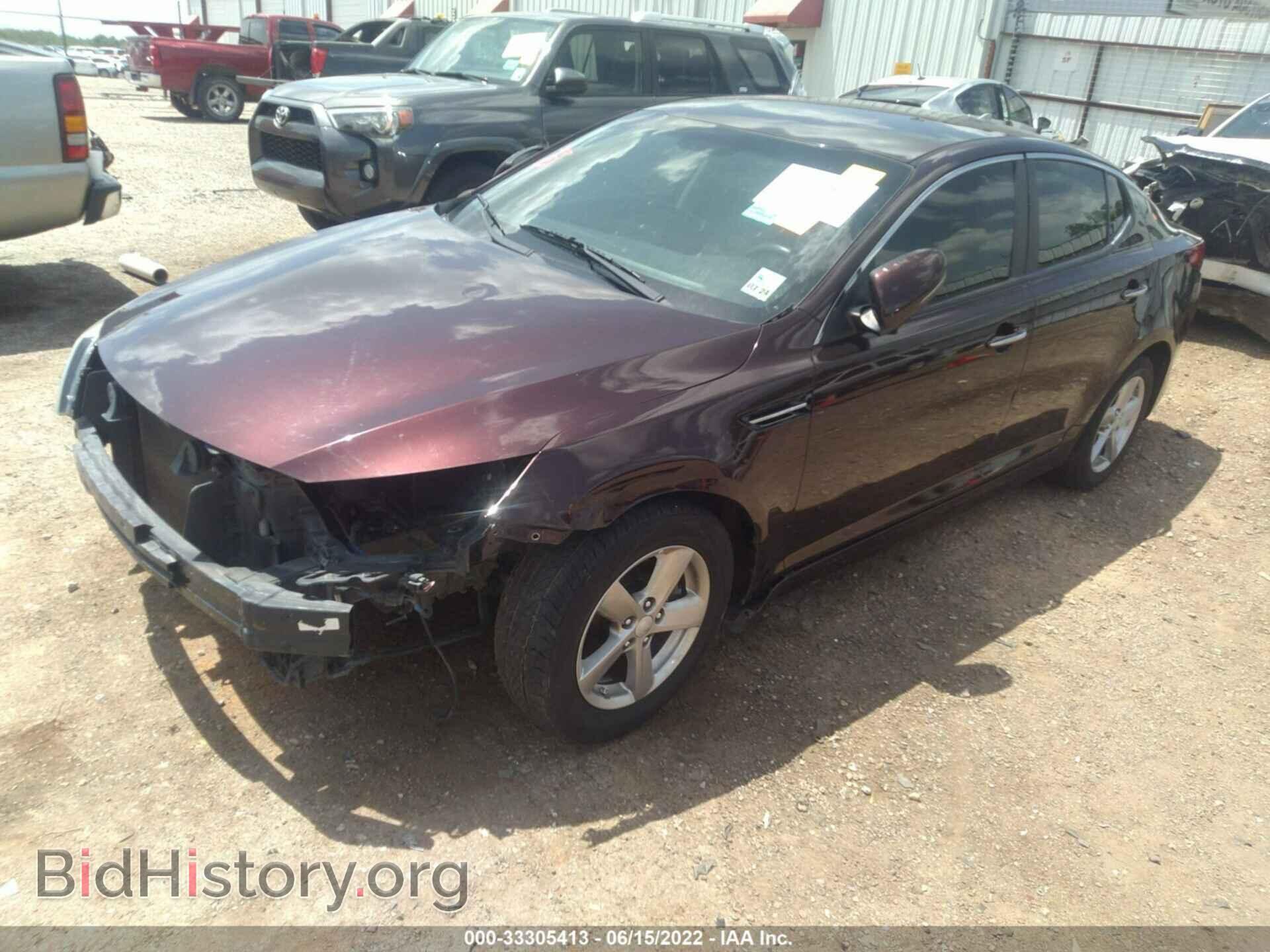 2015 KIA OPTIMA - VIN: 5XXGM4A79FG352054 - Фото 2