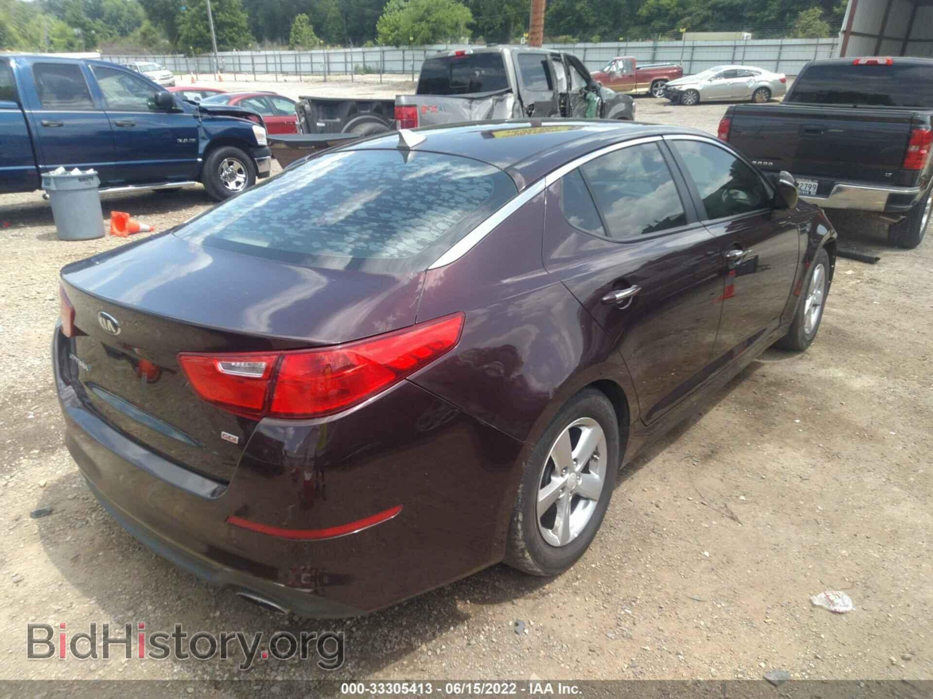 2015 KIA OPTIMA - VIN: 5XXGM4A79FG352054 - Фото 4