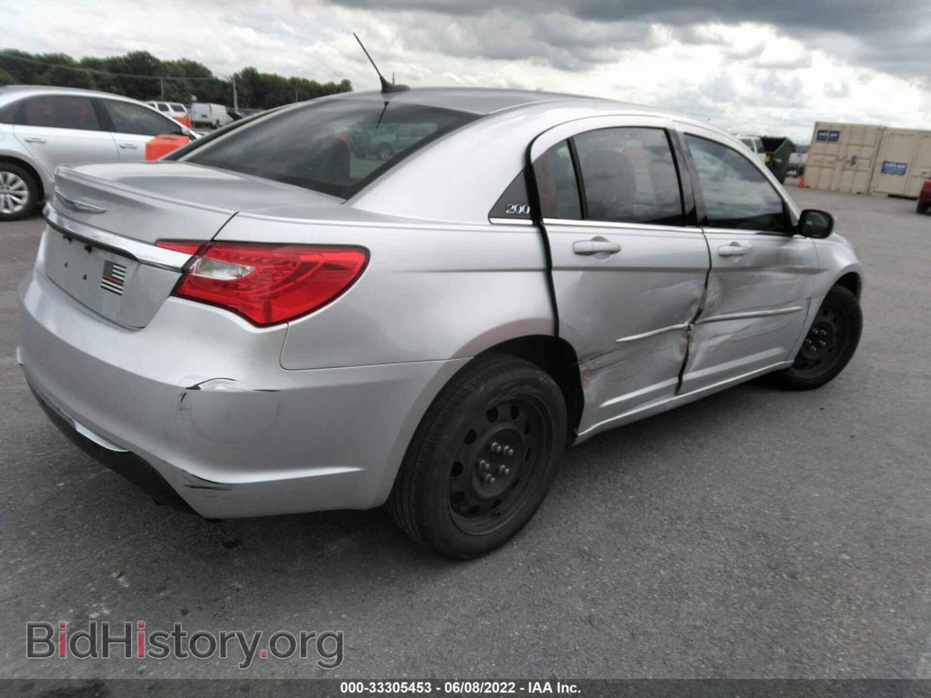 2012 CHRYSLER 200 - VIN: 1C3CCBAB7CN137741 - Фото 4