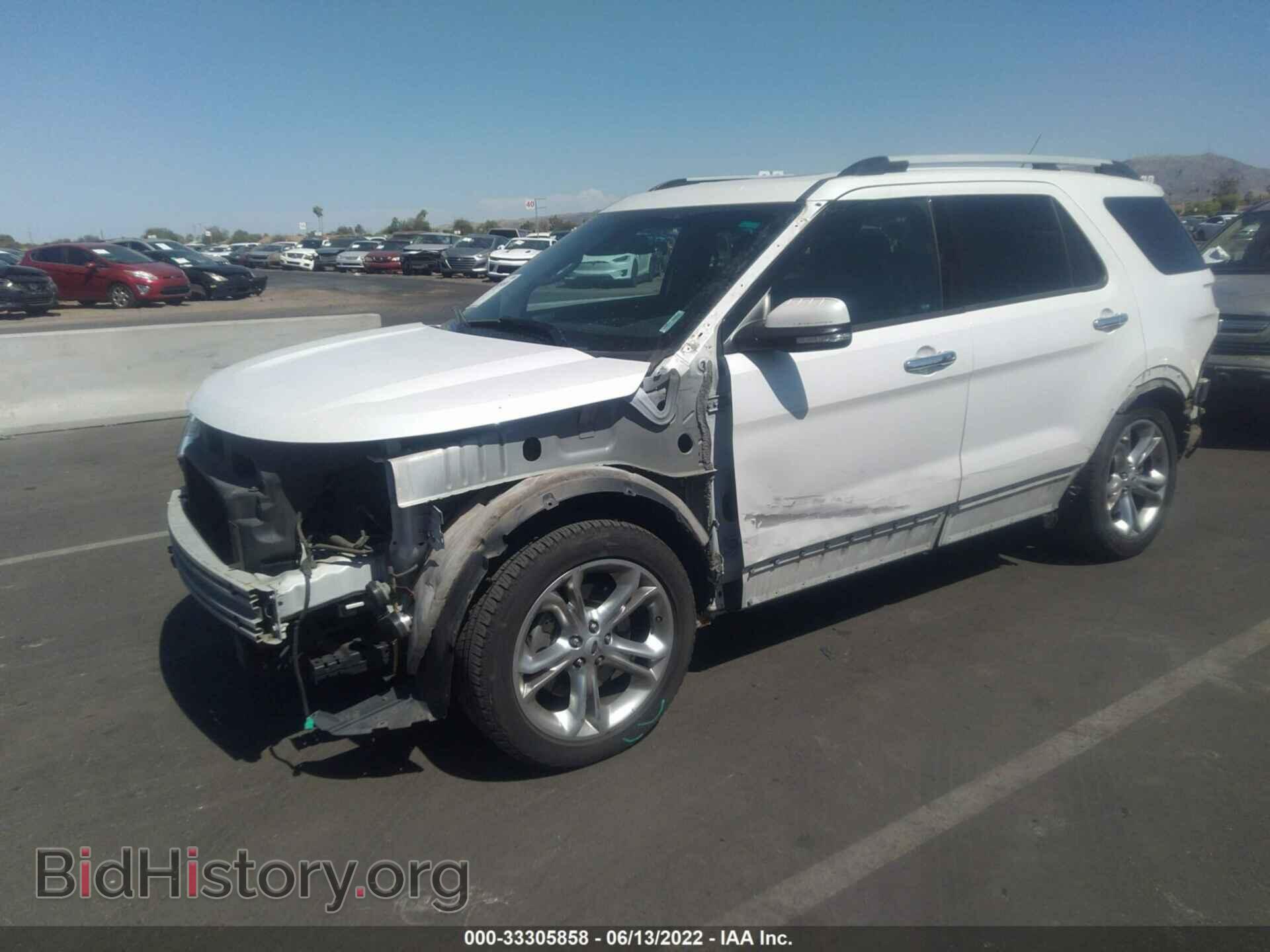 2013 FORD EXPLORER - VIN: 1FM5K8F84DGC40401 - Фото 2