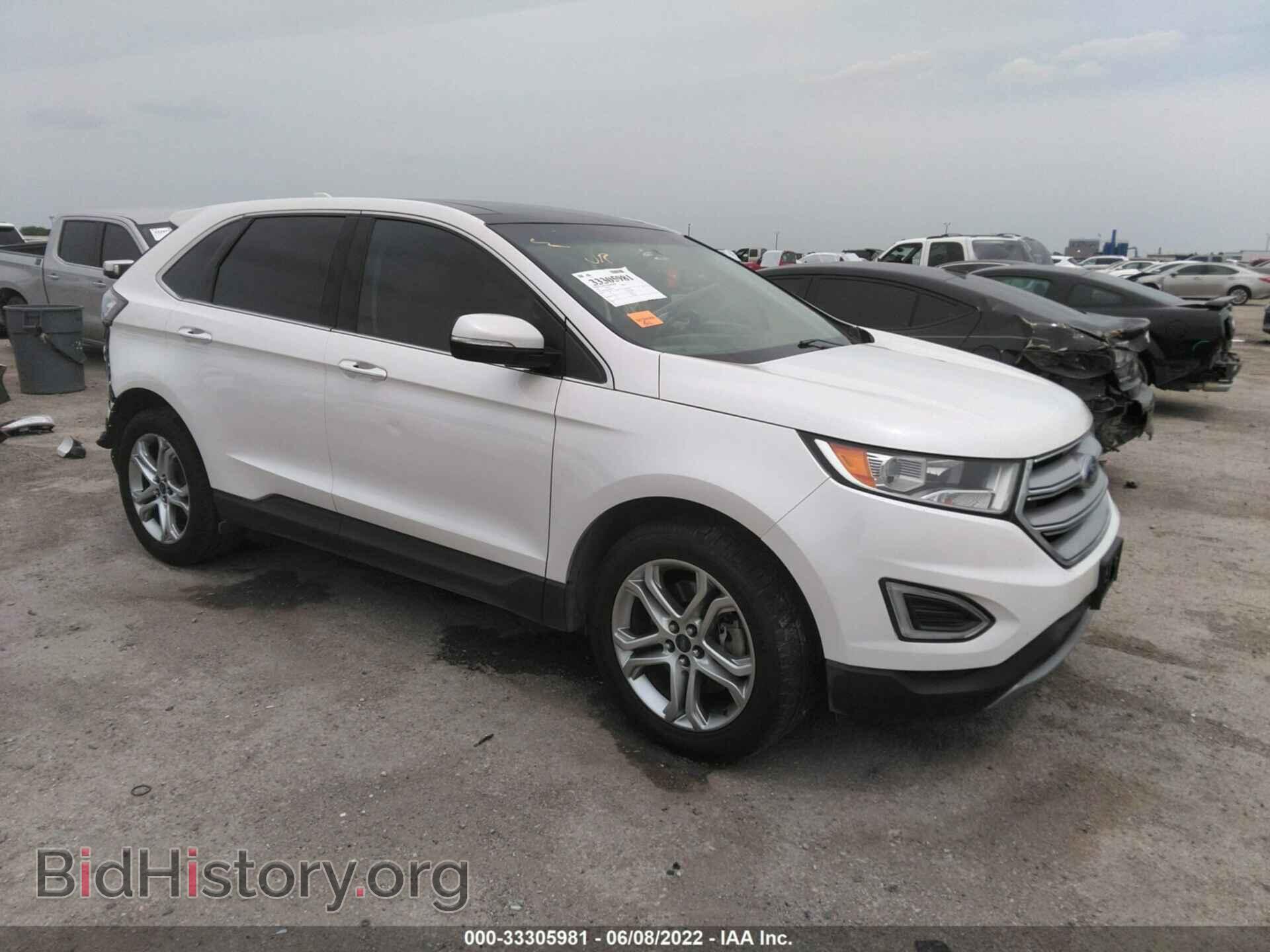 Photo 2FMTK3K87FBB42019 - FORD EDGE 2015