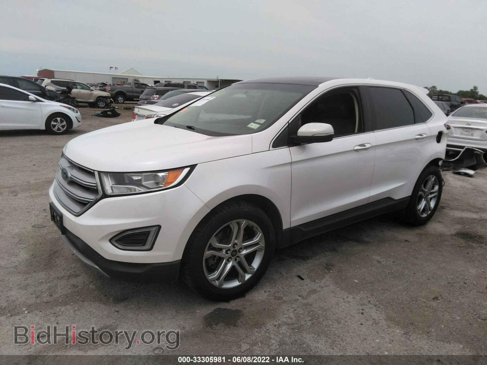2015 FORD EDGE - VIN: 2FMTK3K87FBB42019 - Photo 2