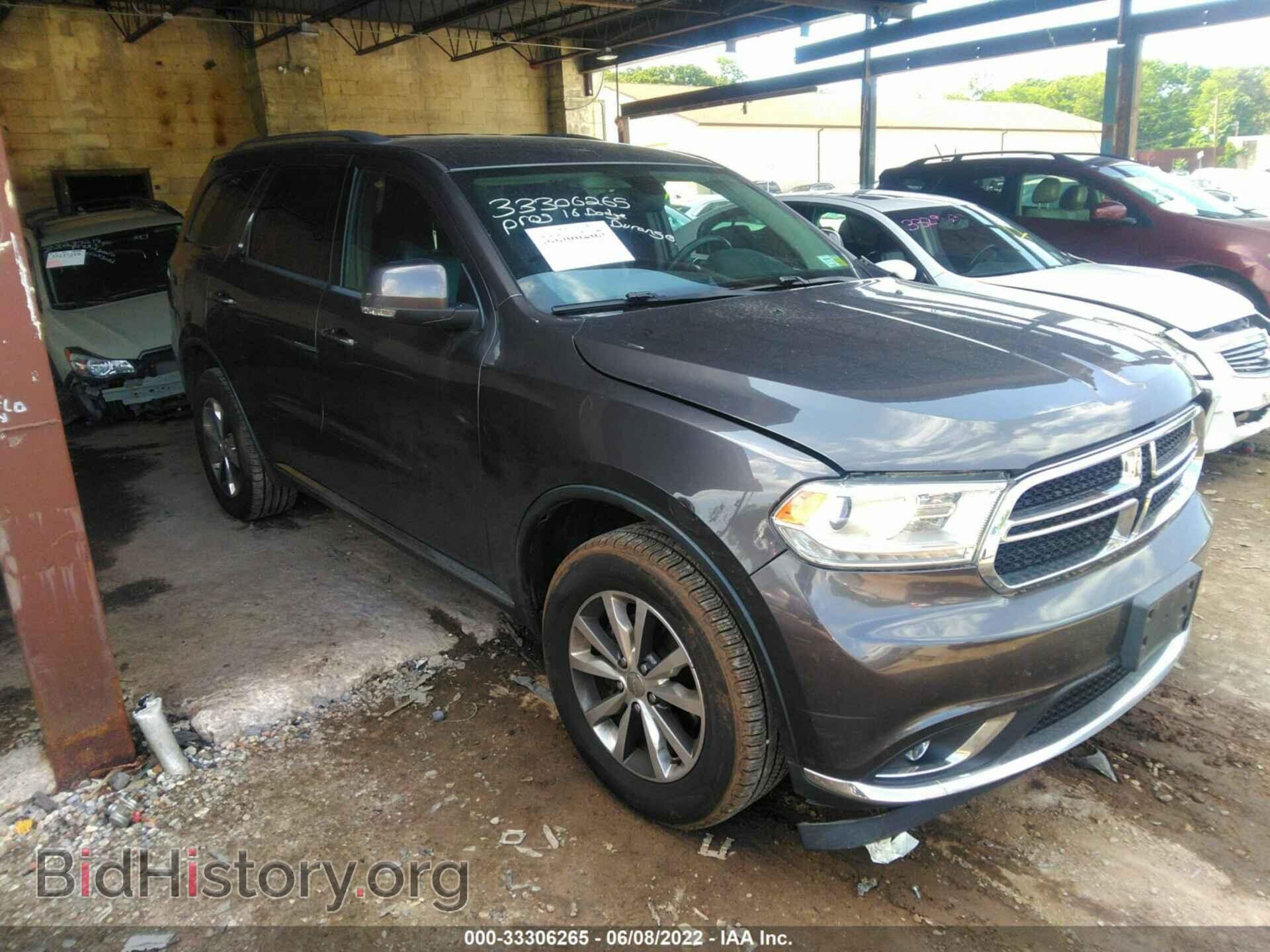 Фотография 1C4RDJDG0GC424604 - DODGE DURANGO 2016