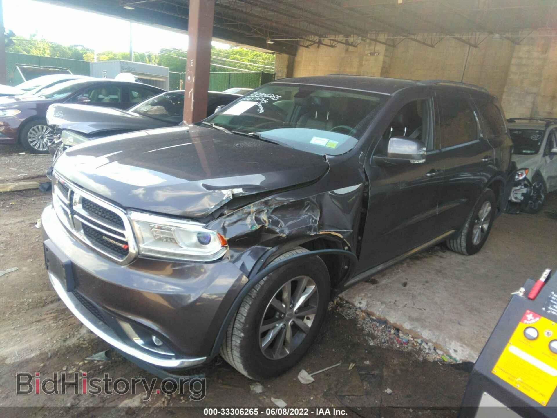 2016 DODGE DURANGO - VIN: 1C4RDJDG0GC424604 - Фото 2