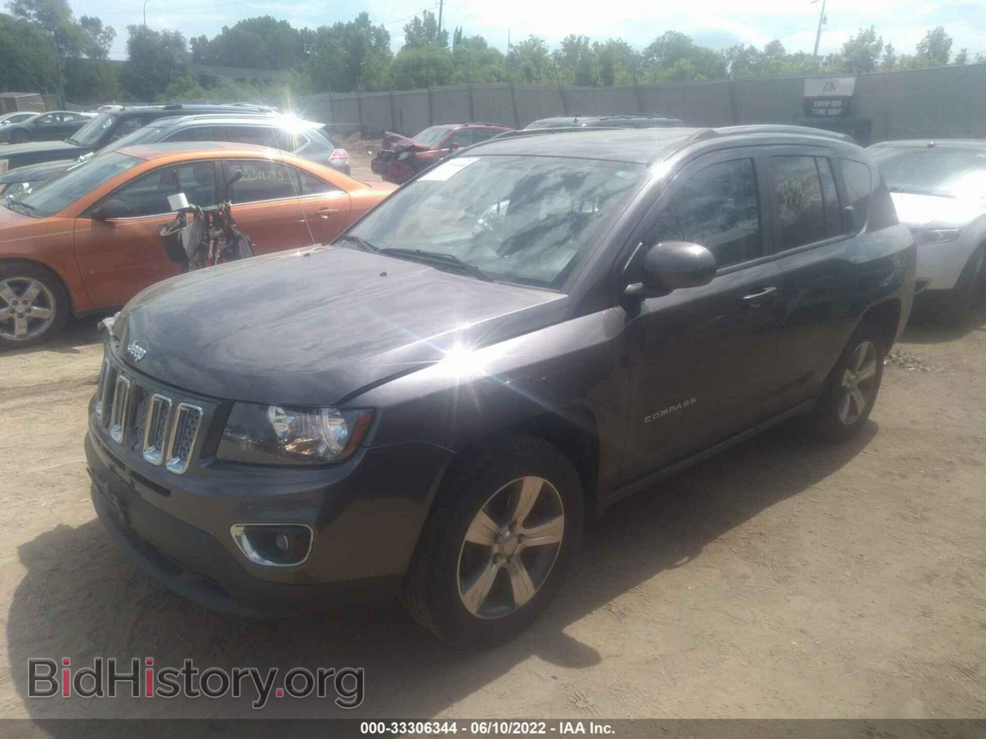 2017 JEEP COMPASS - VIN: 1C4NJDEB2HD128748 - Фото 2