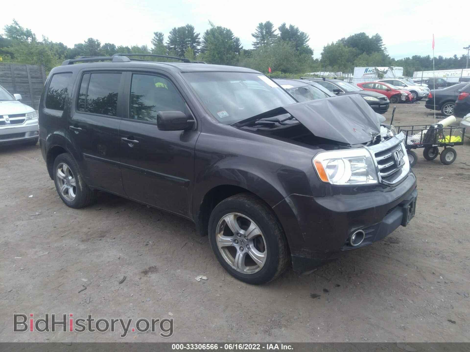 Фотография 5FNYF4H55CB056093 - HONDA PILOT 2012