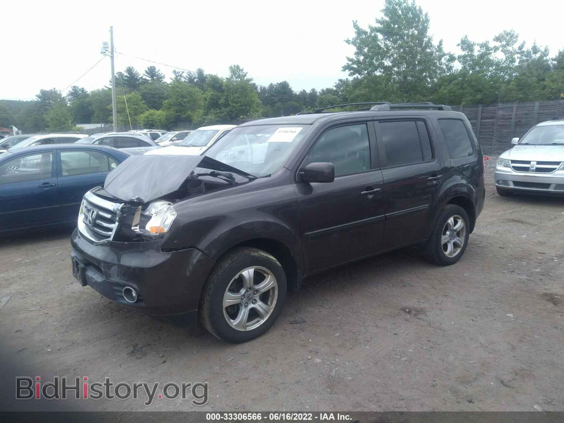 2012 HONDA PILOT - VIN: 5FNYF4H55CB056093 - Фото 2