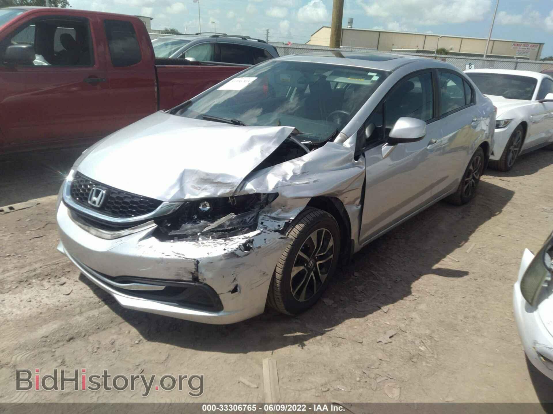 2013 HONDA CIVIC SDN - VIN: 19XFB2F81DE033678 - Фото 2