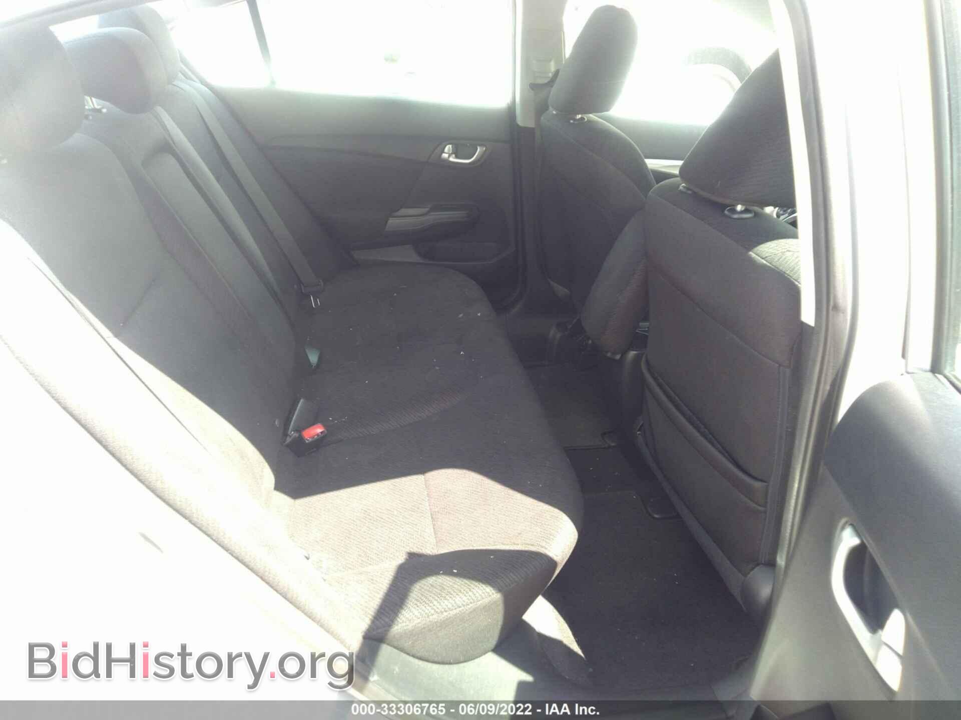 2013 HONDA CIVIC SDN - VIN: 19XFB2F81DE033678 - Фото 8