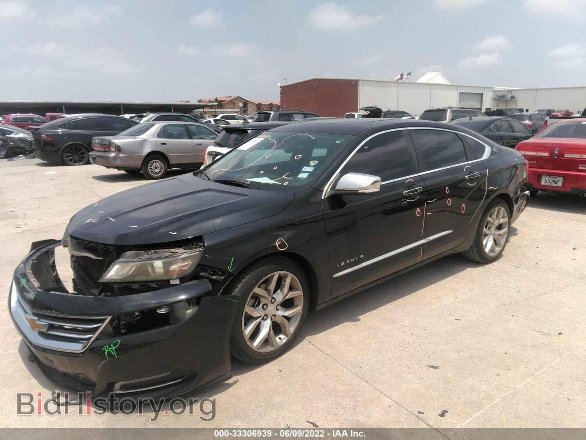 2014 CHEVROLET IMPALA - VIN: 2G1155S36E9267613 - Фото 2