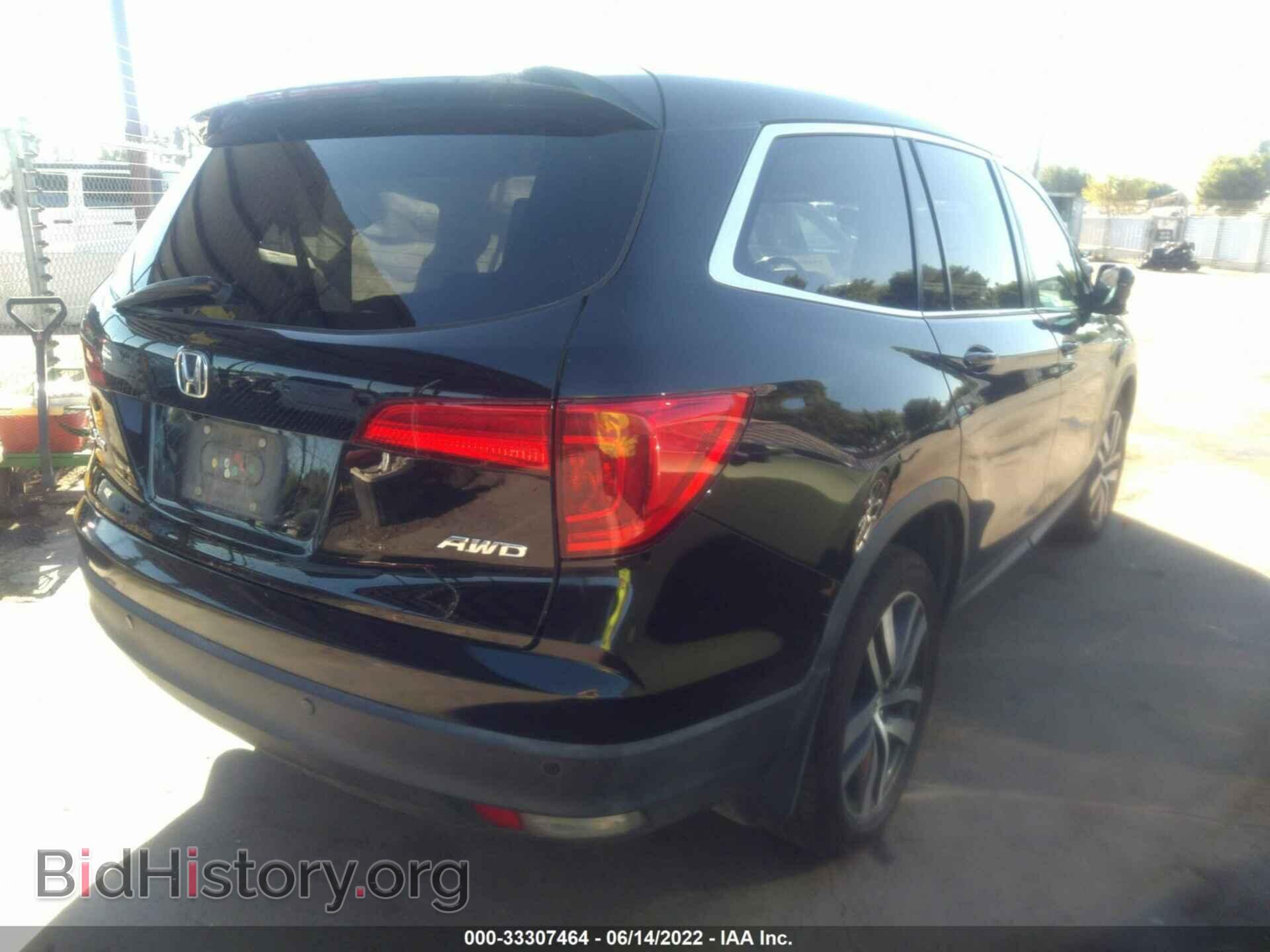 2016 HONDA PILOT - VIN: 5FNYF6H76GB011828 - Фото 4
