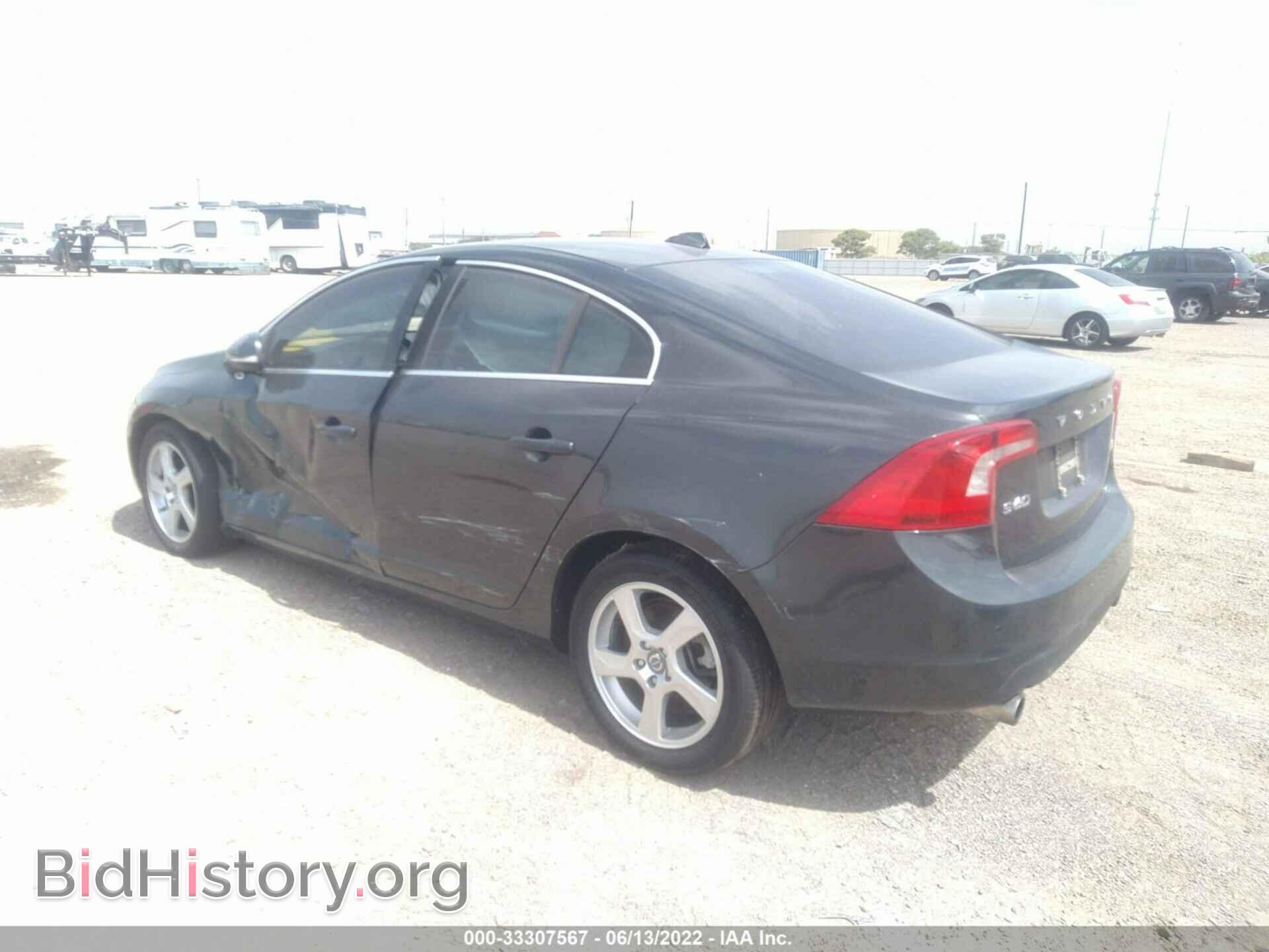 2013 VOLVO S60 - VIN: YV1612FS2D2201771 - Фото 3