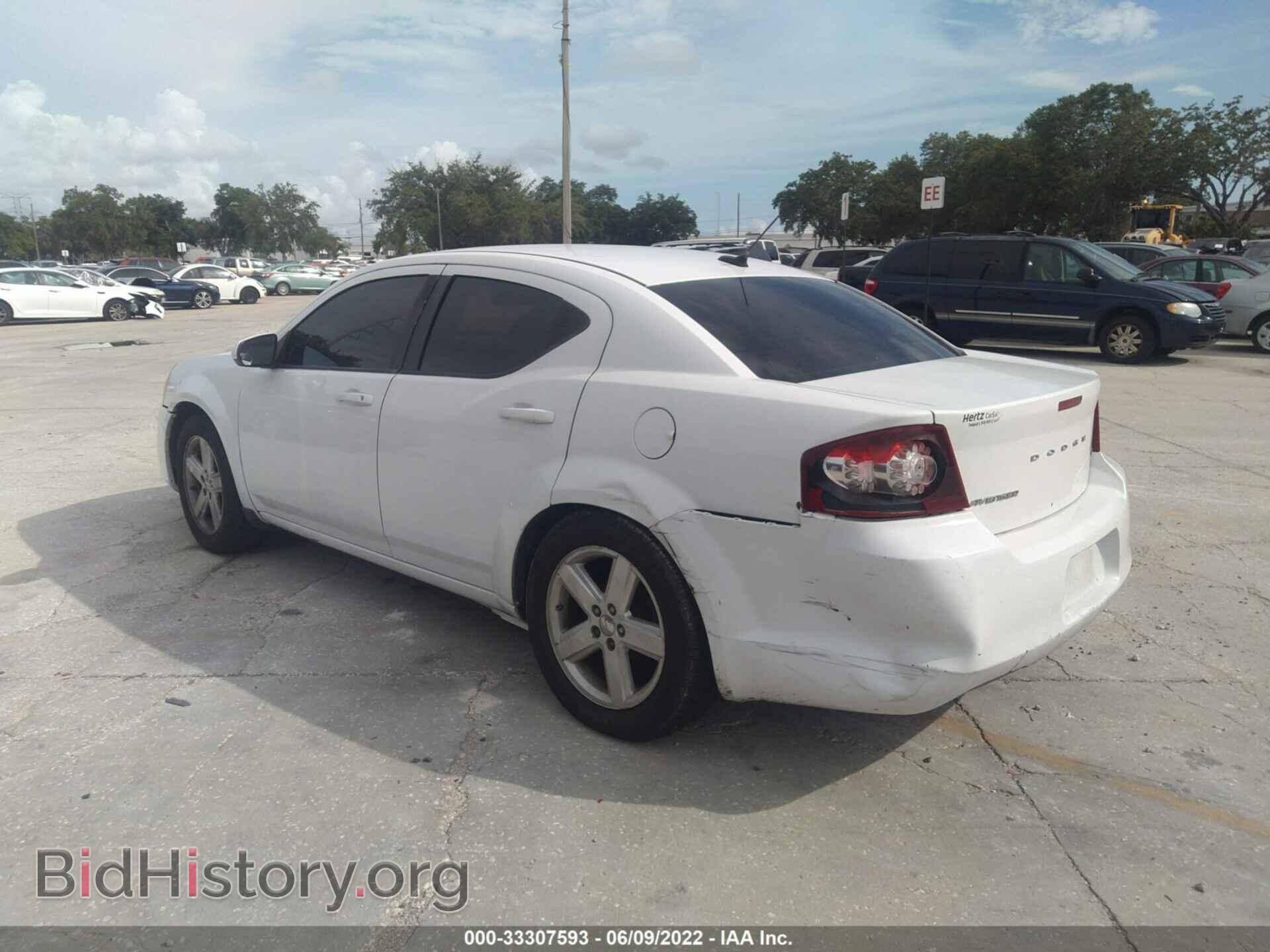 2013 DODGE AVENGER - VIN: 1C3CDZCB1DN680569 - Фото 3