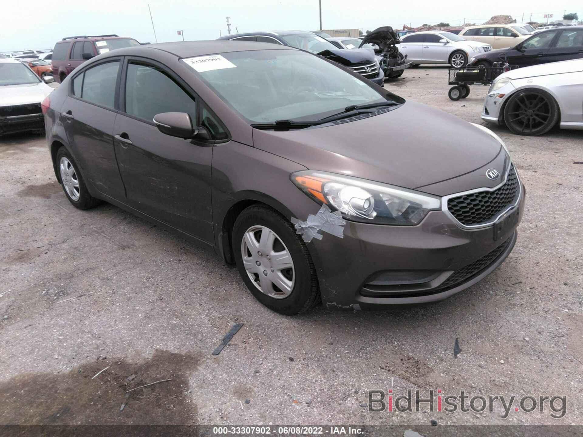 Photo KNAFX4A65F5257437 - KIA FORTE 2015