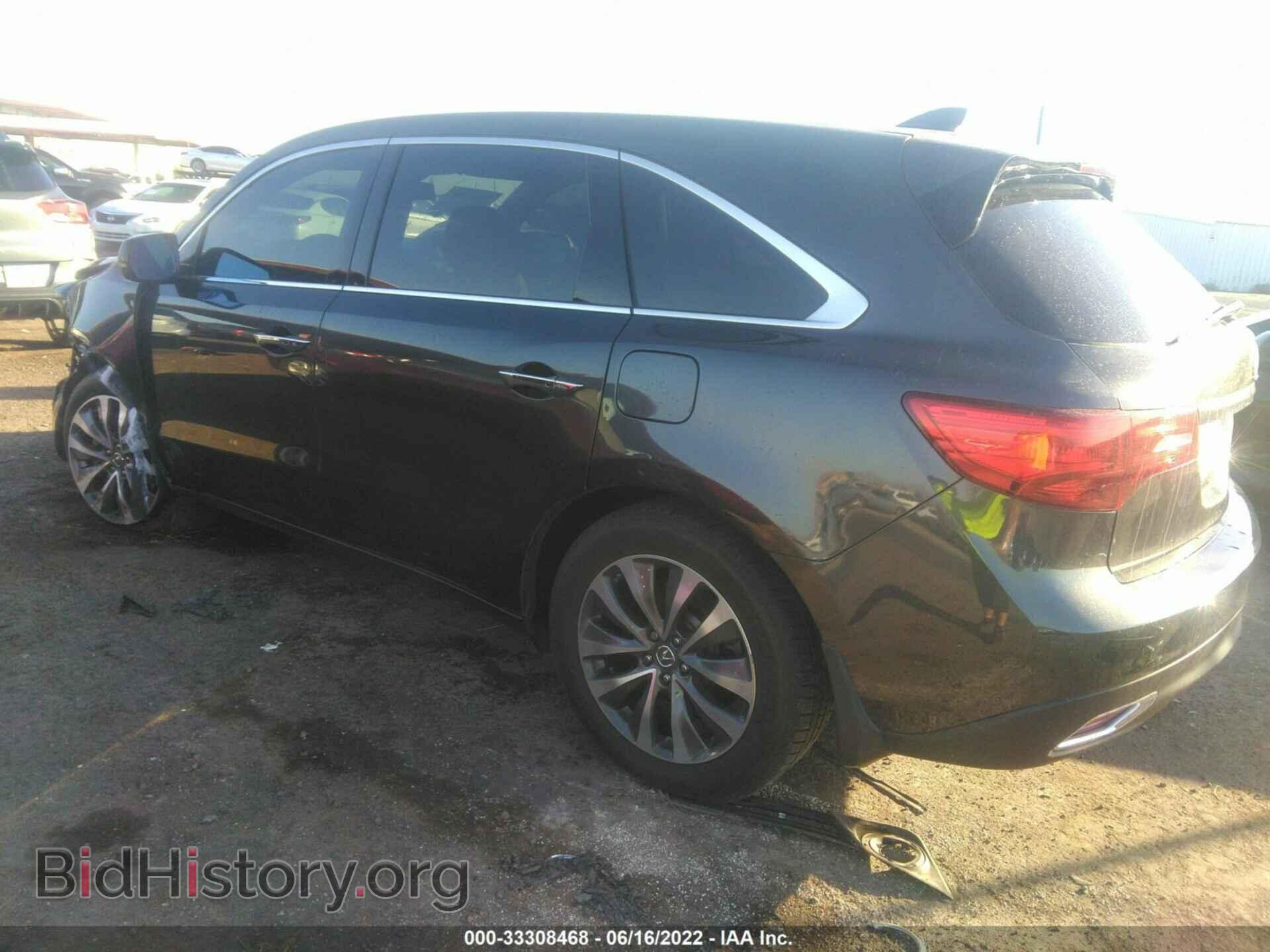 2015 ACURA MDX - VIN: 5FRYD3H43FB014676 - Фото 3