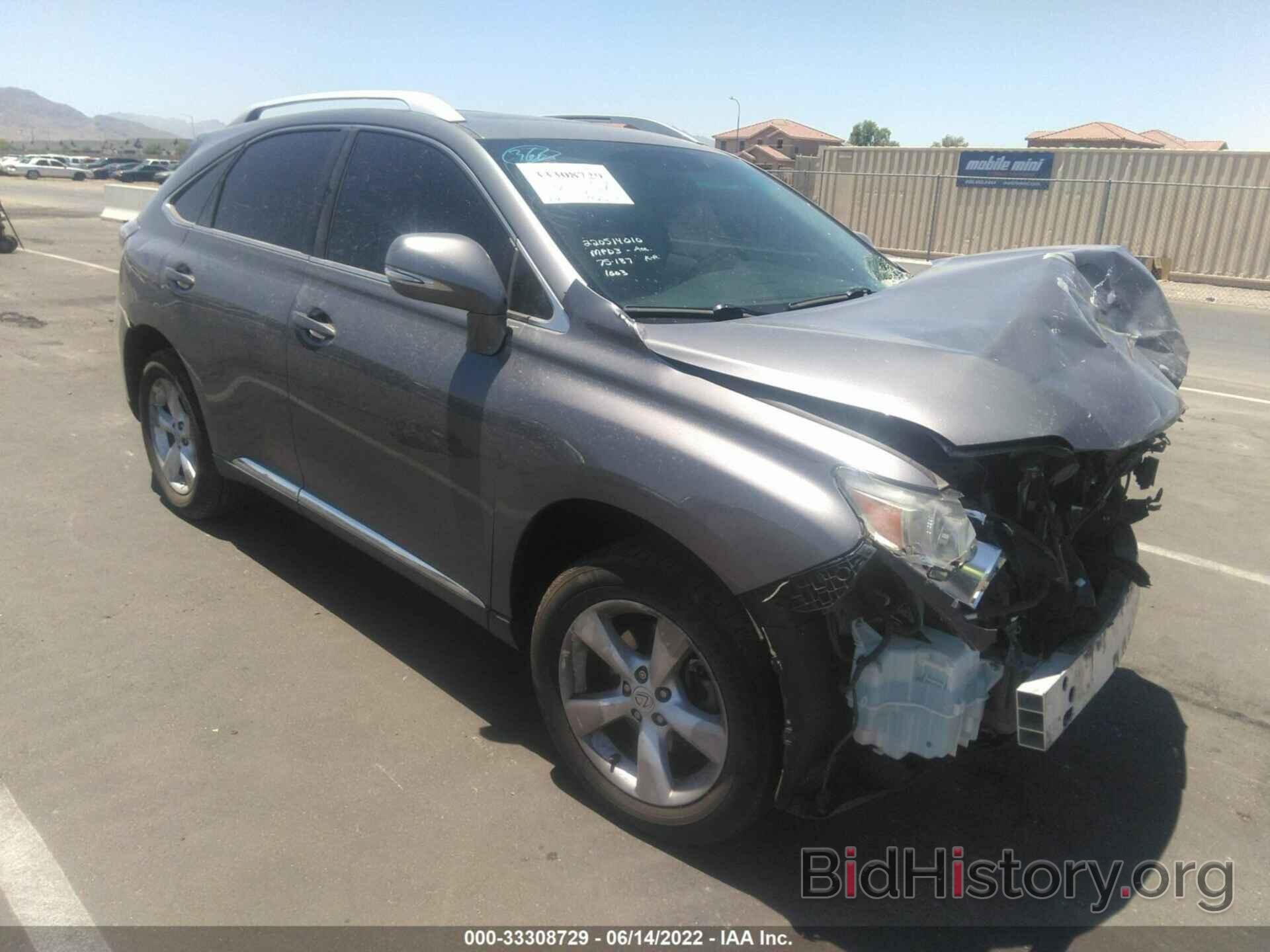 Photo 2T2ZK1BA9CC081003 - LEXUS RX 350 2012