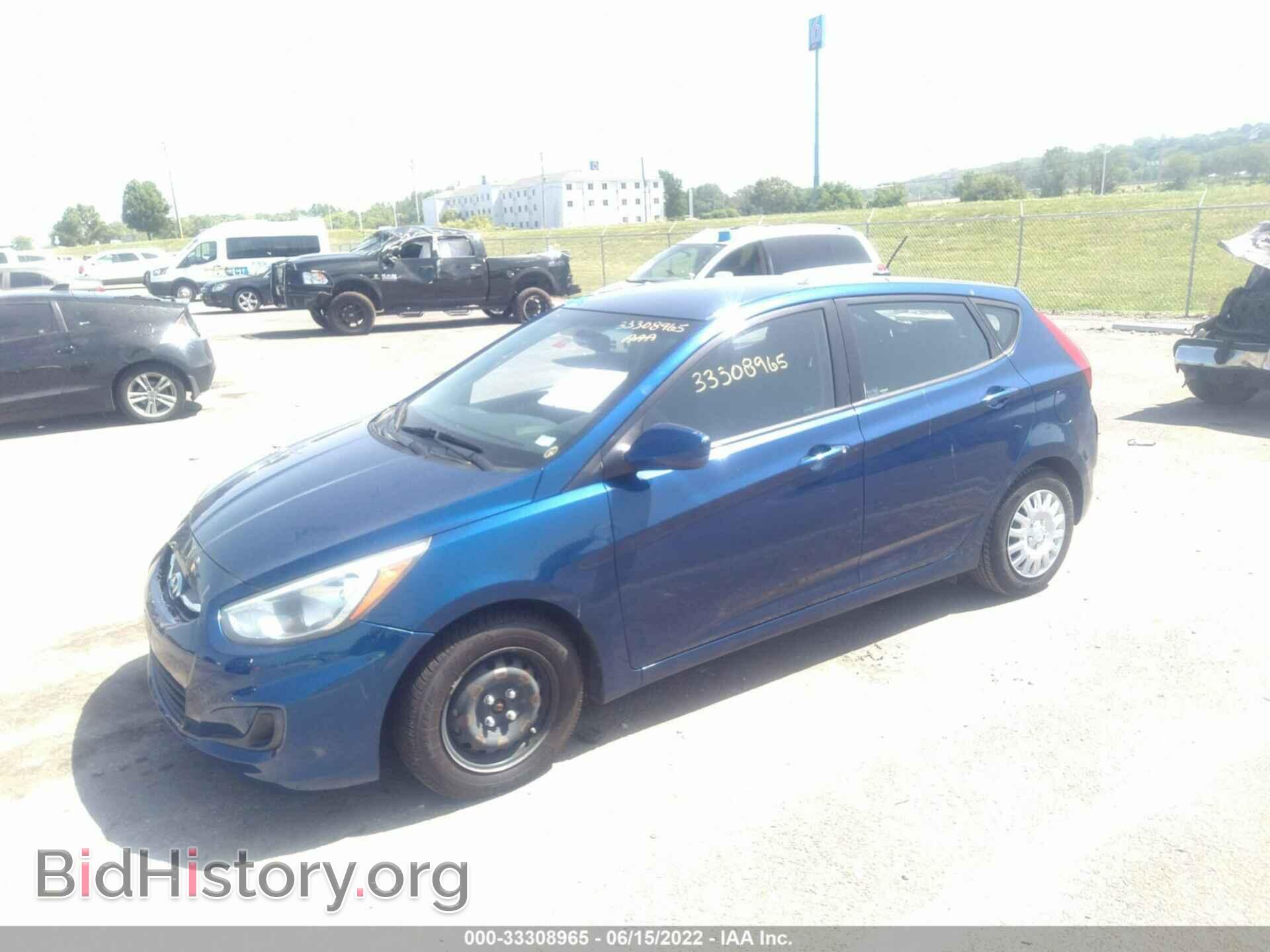 2017 HYUNDAI ACCENT - VIN: KMHCT5AE2HU301171 - Фото 2