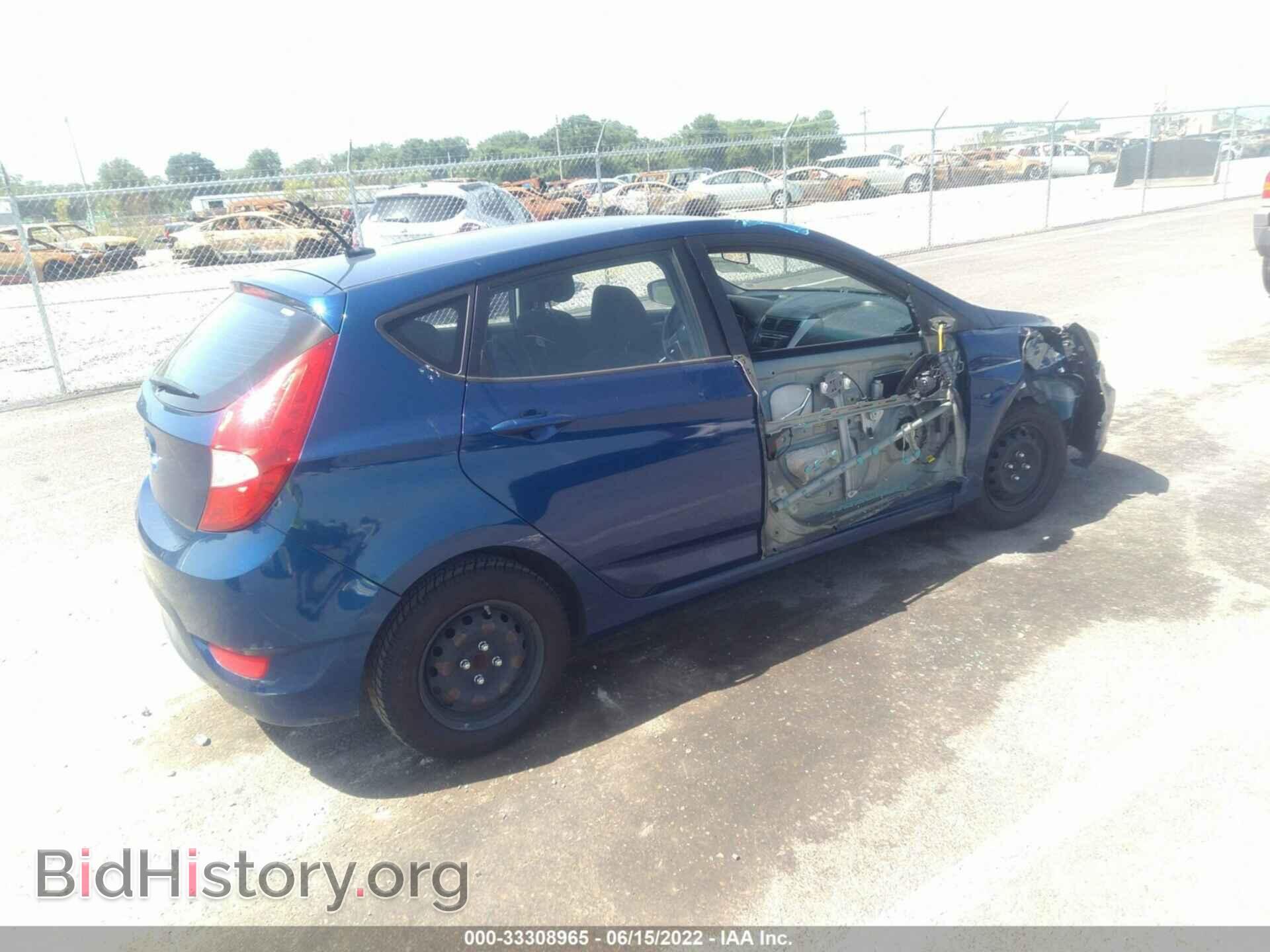 2017 HYUNDAI ACCENT - VIN: KMHCT5AE2HU301171 - Фото 4