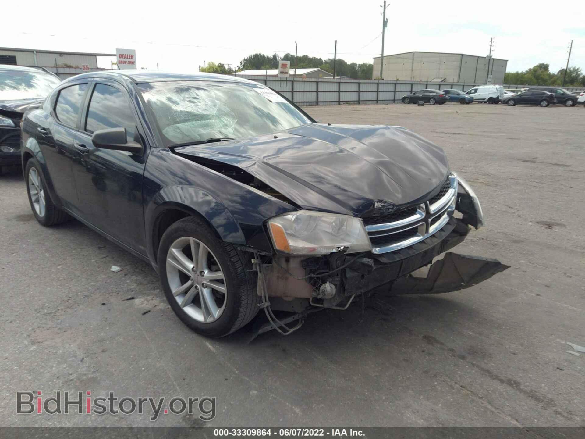 Photo 1C3CDZAG8CN291117 - DODGE AVENGER 2012