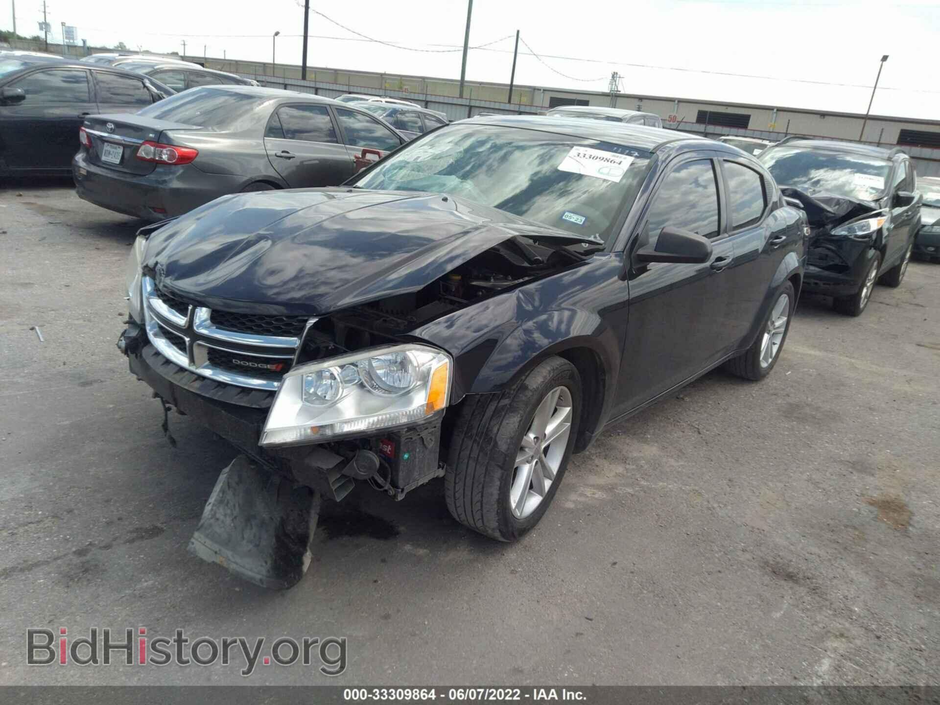 2012 DODGE AVENGER - VIN: 1C3CDZAG8CN291117 - Фото 2