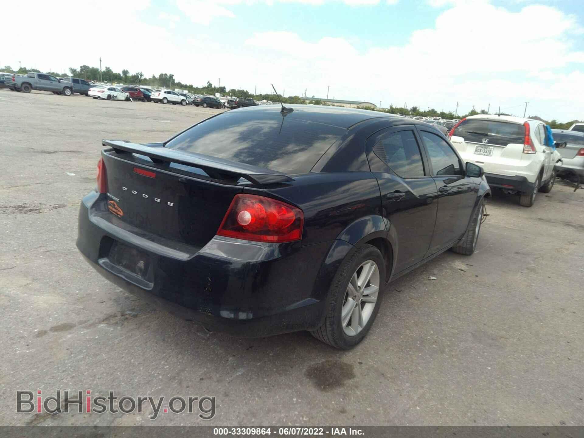 2012 DODGE AVENGER - VIN: 1C3CDZAG8CN291117 - Фото 4