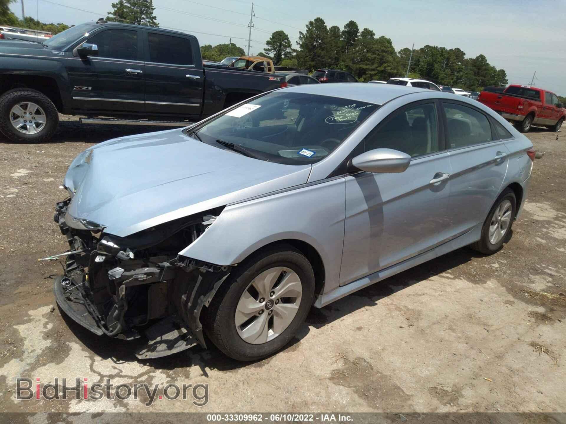 2014 HYUNDAI SONATA - VIN: 5NPEB4AC0EH821108 - Фото 2