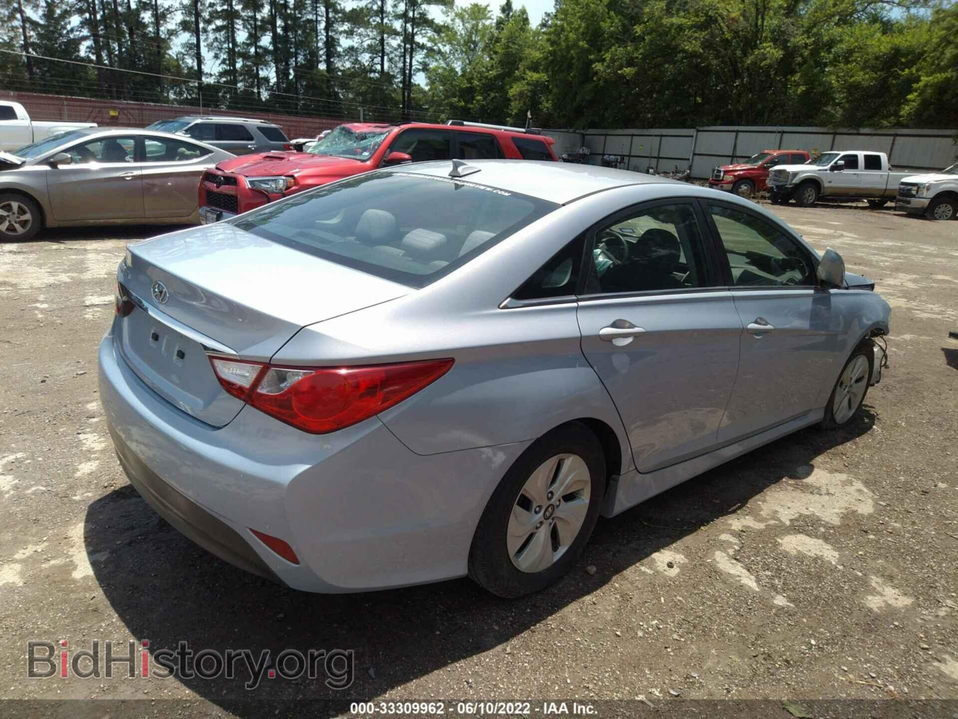 2014 HYUNDAI SONATA - VIN: 5NPEB4AC0EH821108 - Фото 4